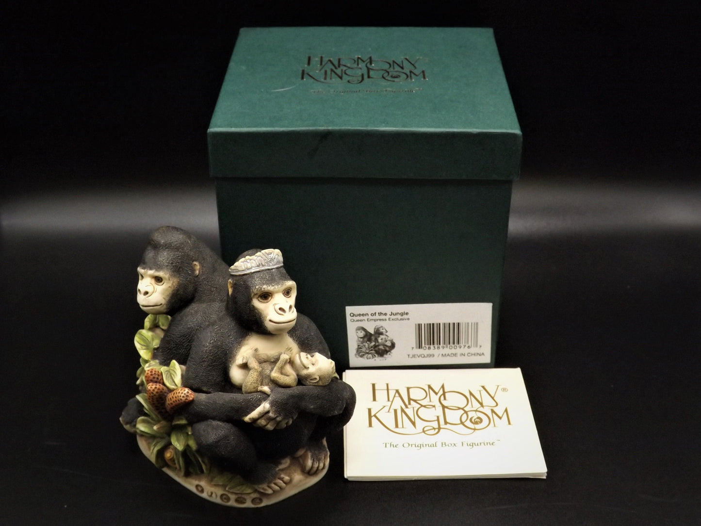 Harmony Kingdom Queen of the Jungle Figurine - 1999 Event Piece