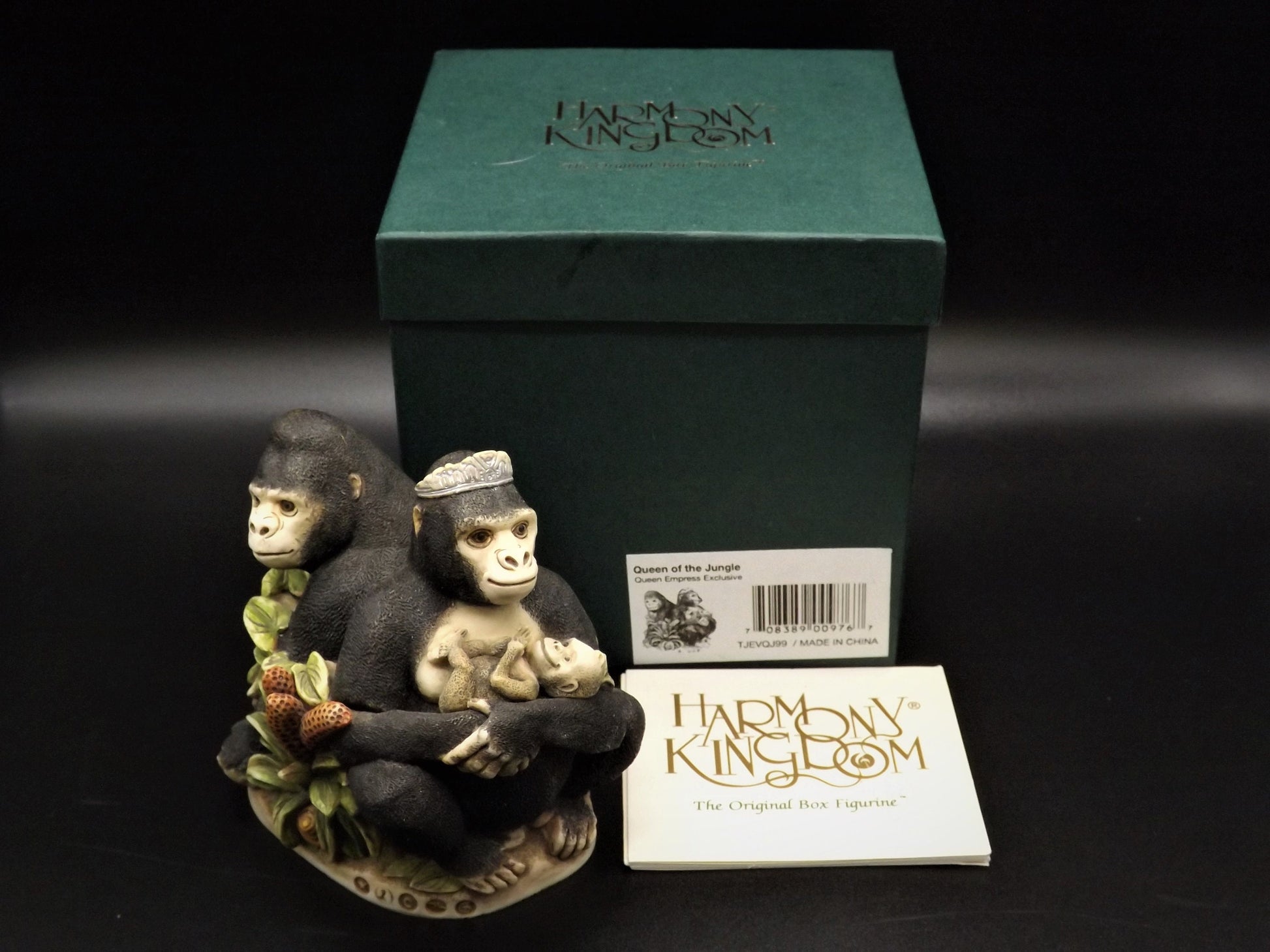 Harmony Kingdom Queen of the Jungle Figurine - 1999 Event Piece