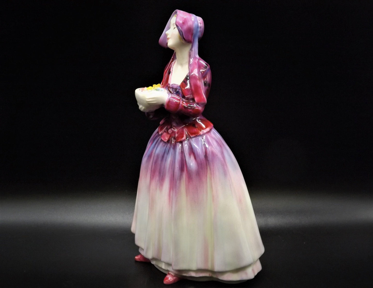 Vintage Royal Doulton Figurine: "Dorcas" HN 1558, Hand-Decorated