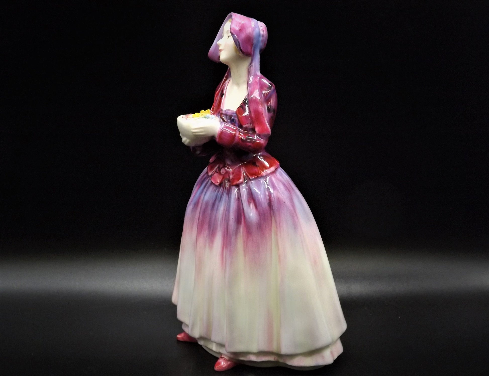 Vintage Royal Doulton Figurine: "Dorcas" HN 1558, Hand-Decorated