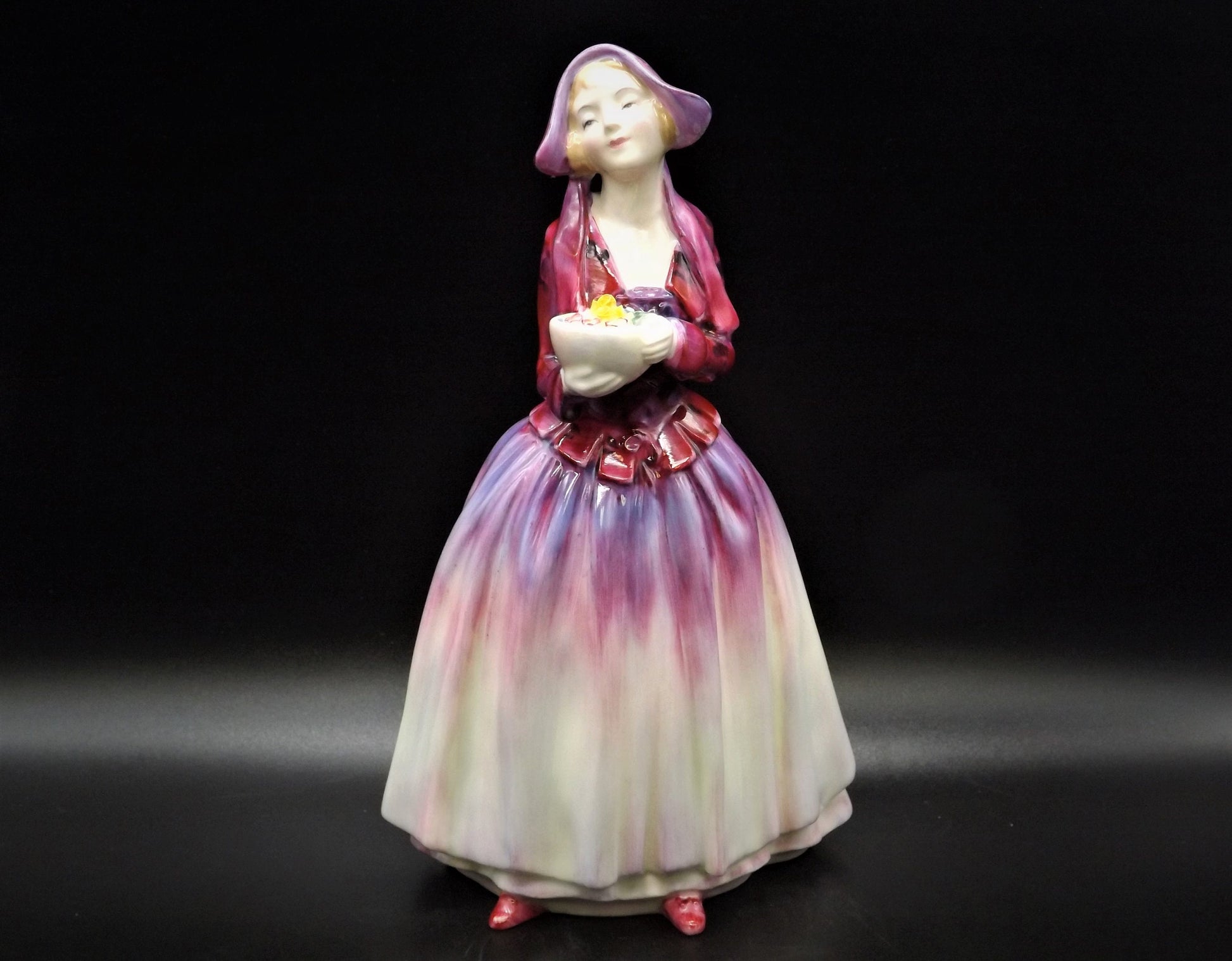 Vintage Royal Doulton Figurine: "Dorcas" HN 1558, Hand-Decorated