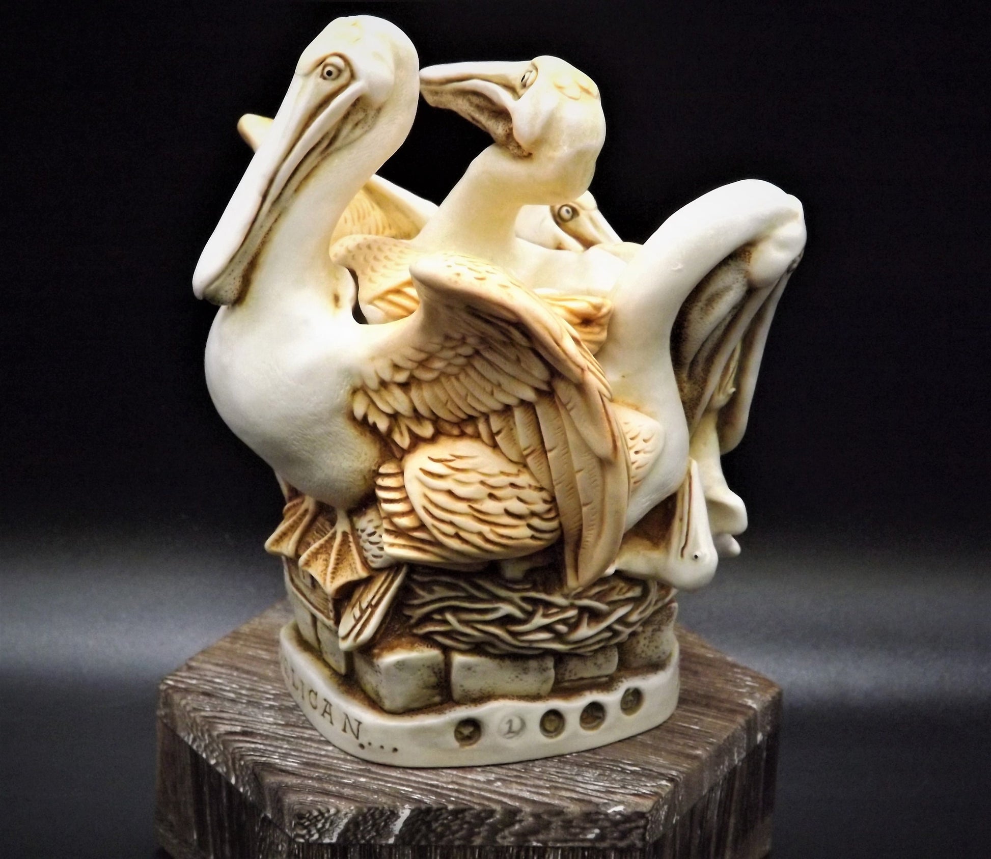 Retired 1998 Harmony Kingdom "Pell Mell" piece Excellent condition with original box