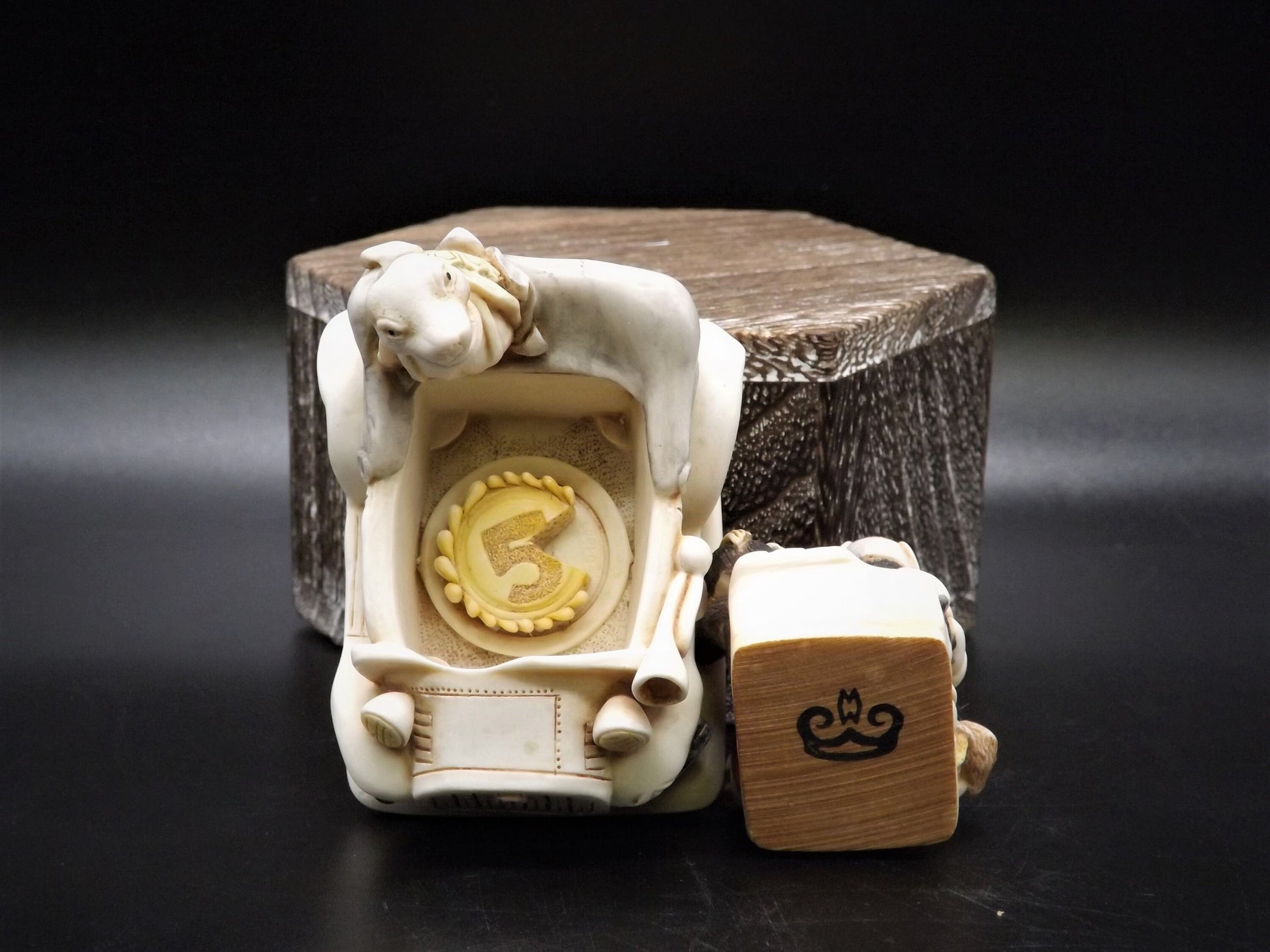 Retired Harmony Kingdom Fab 5 Party Boys Figurine - 2000 Club Piece