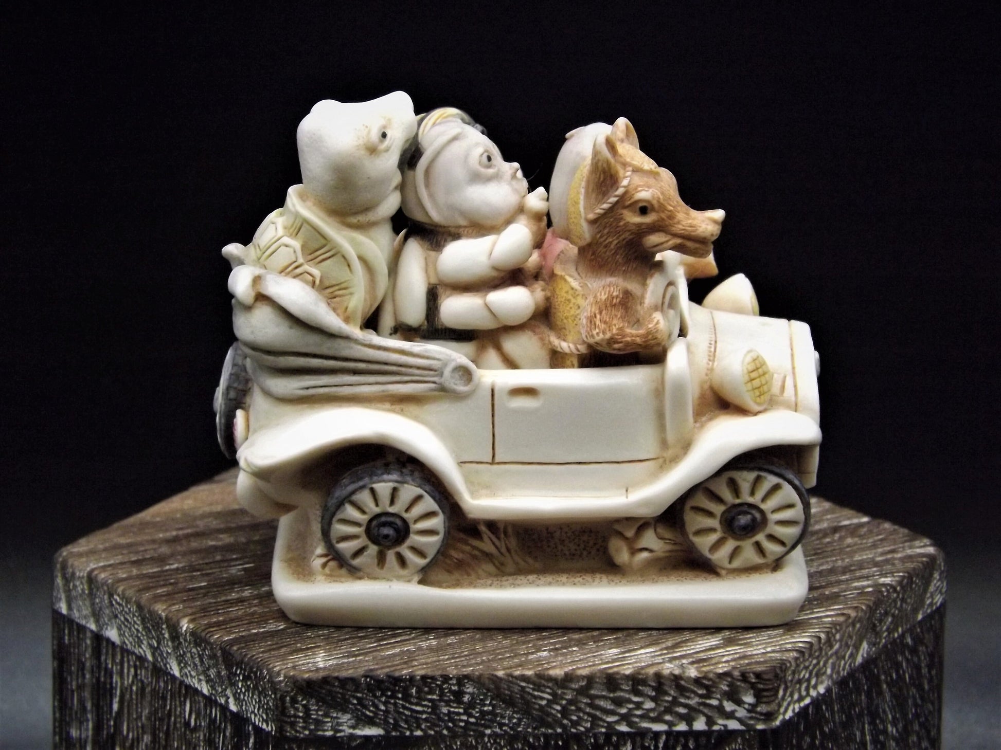 Retired Harmony Kingdom Fab 5 Party Boys Figurine - 2000 Club Piece