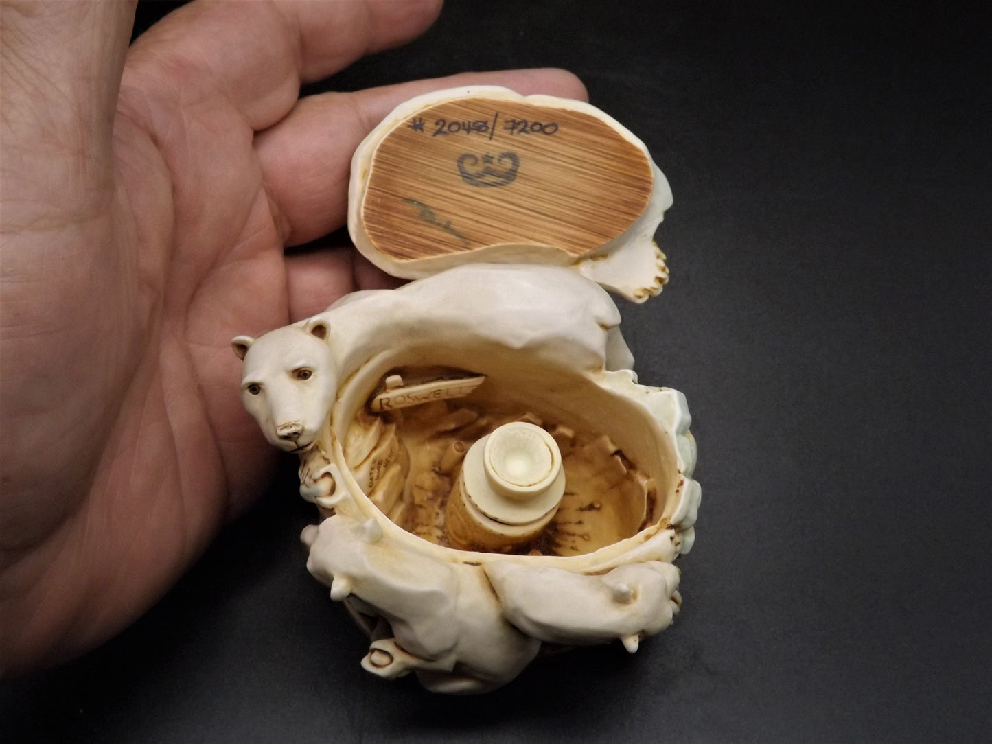 Harmony Kingdom Play Ball Box Figurine: Limited Edition 1997