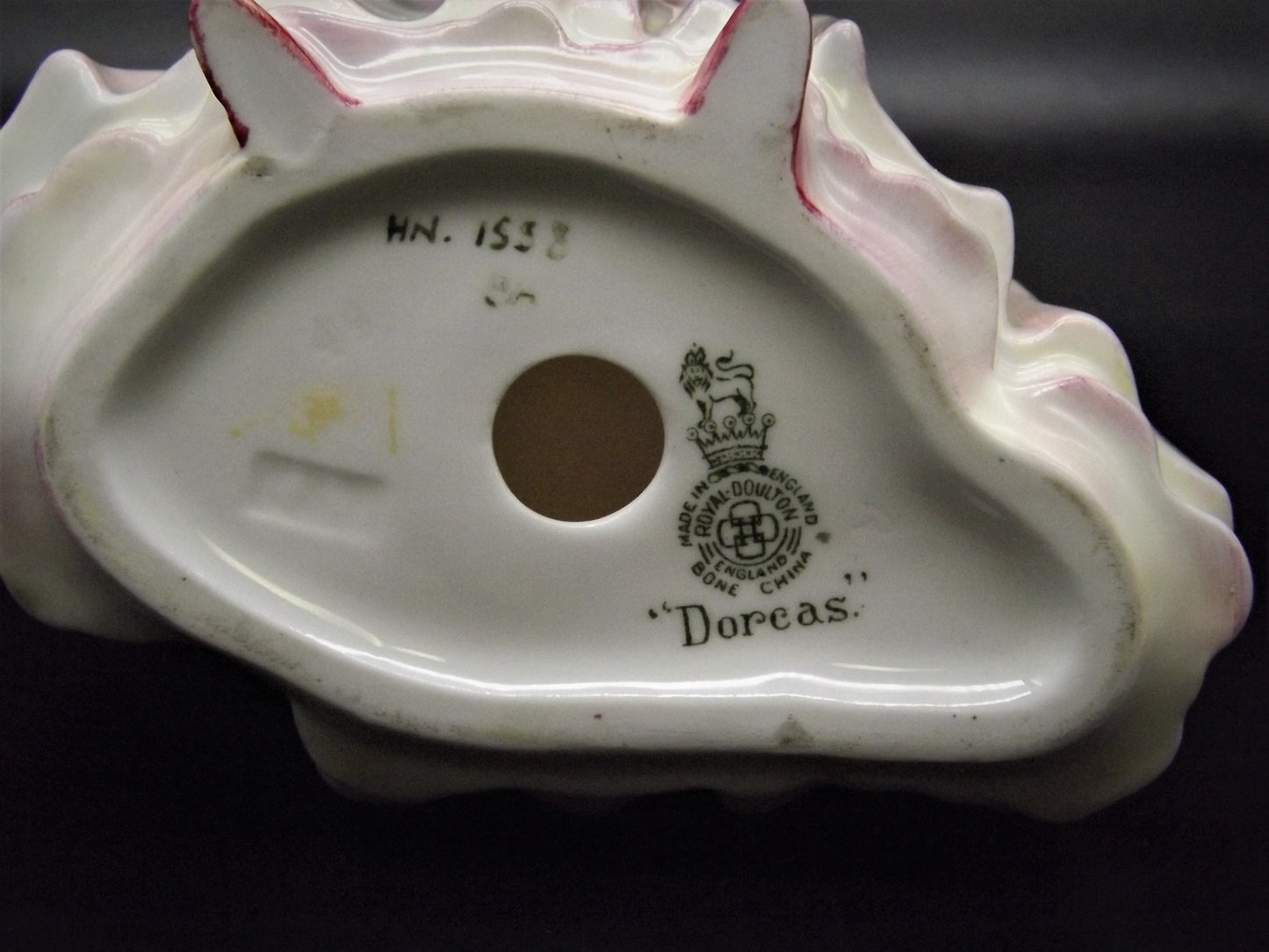 Vintage Royal Doulton Figurine: "Dorcas" HN 1558, Hand-Decorated