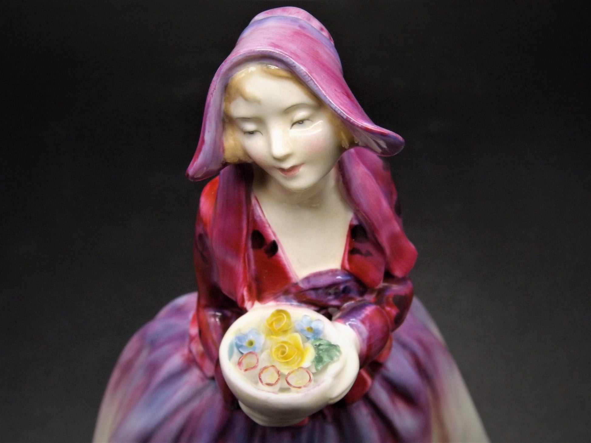 Vintage Royal Doulton Figurine: "Dorcas" HN 1558, Hand-Decorated