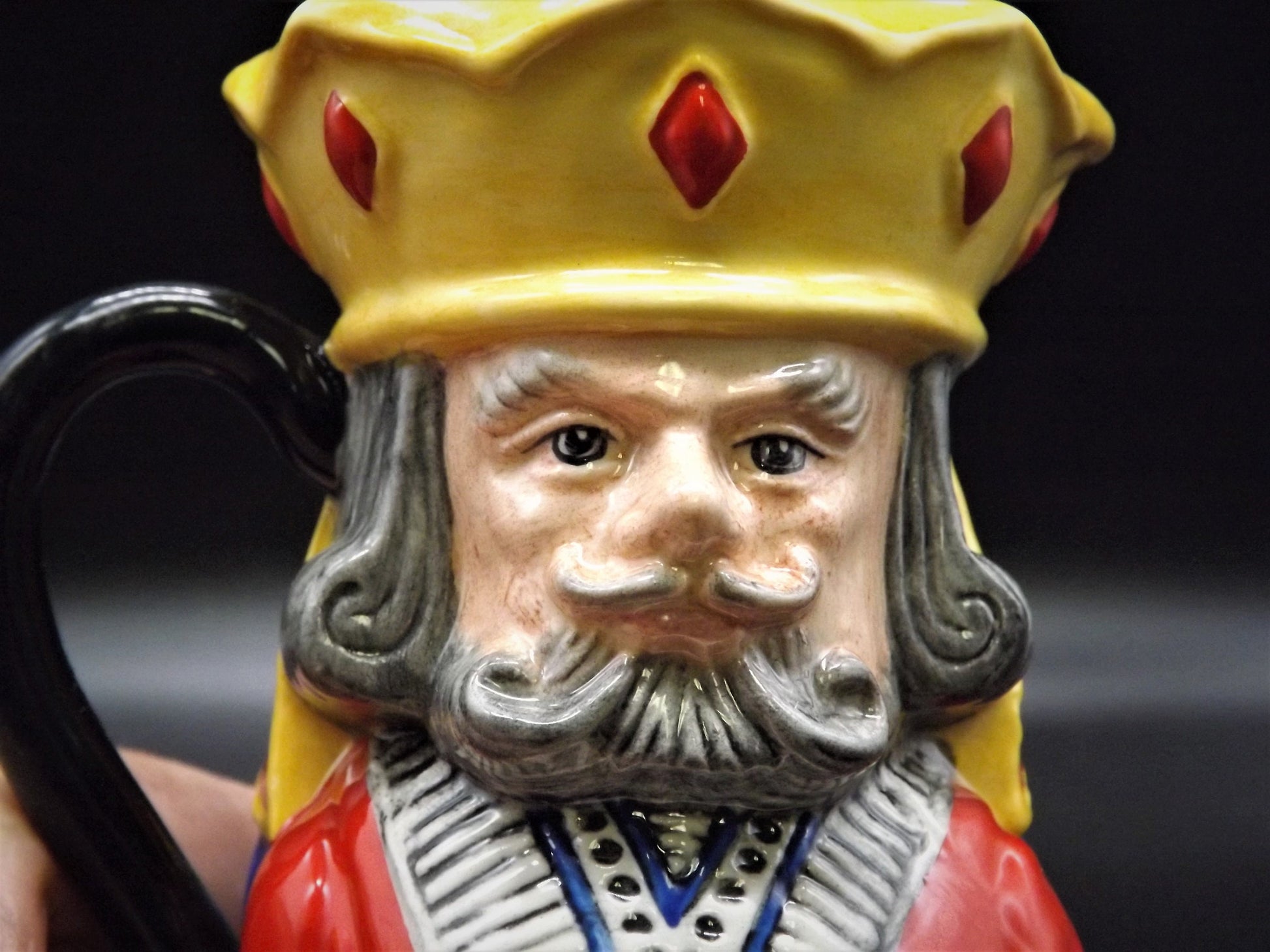 Vintage Royal Doulton King & Queen of Diamonds Toby Jug D6969 - Limited Edition