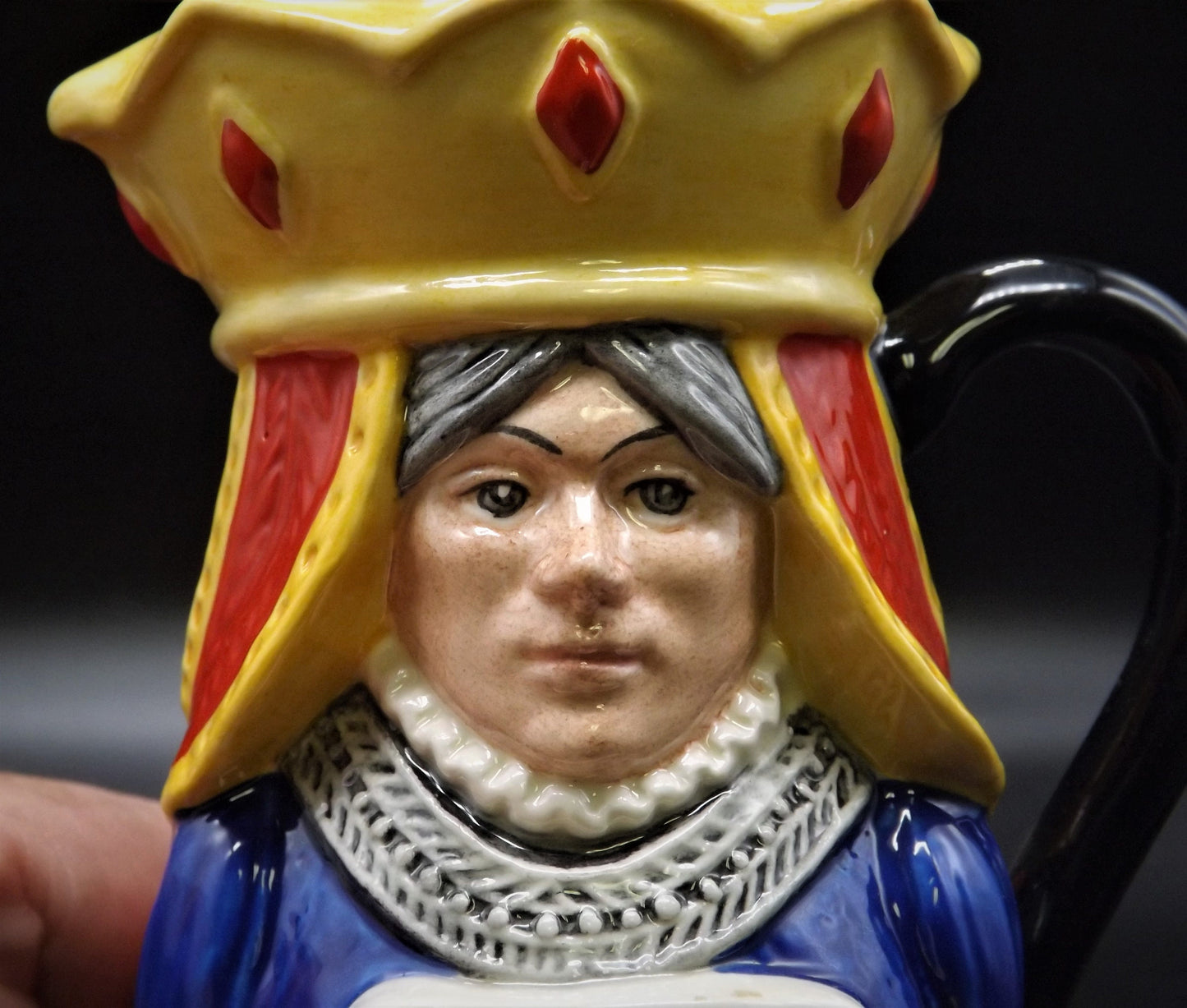 Vintage Royal Doulton King & Queen of Diamonds Toby Jug D6969 - Limited Edition