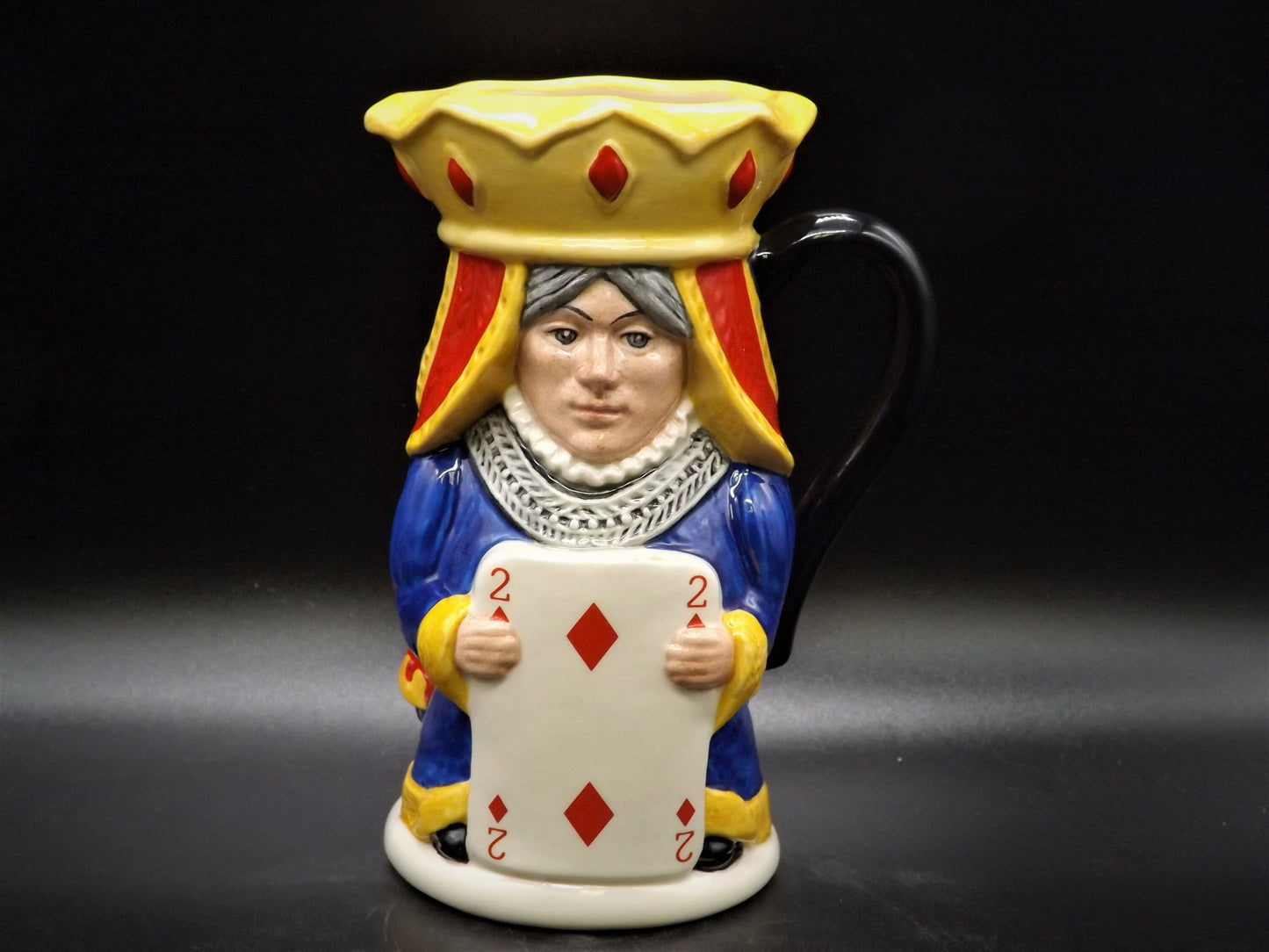 Vintage Royal Doulton King & Queen of Diamonds Toby Jug D6969 - Limited Edition