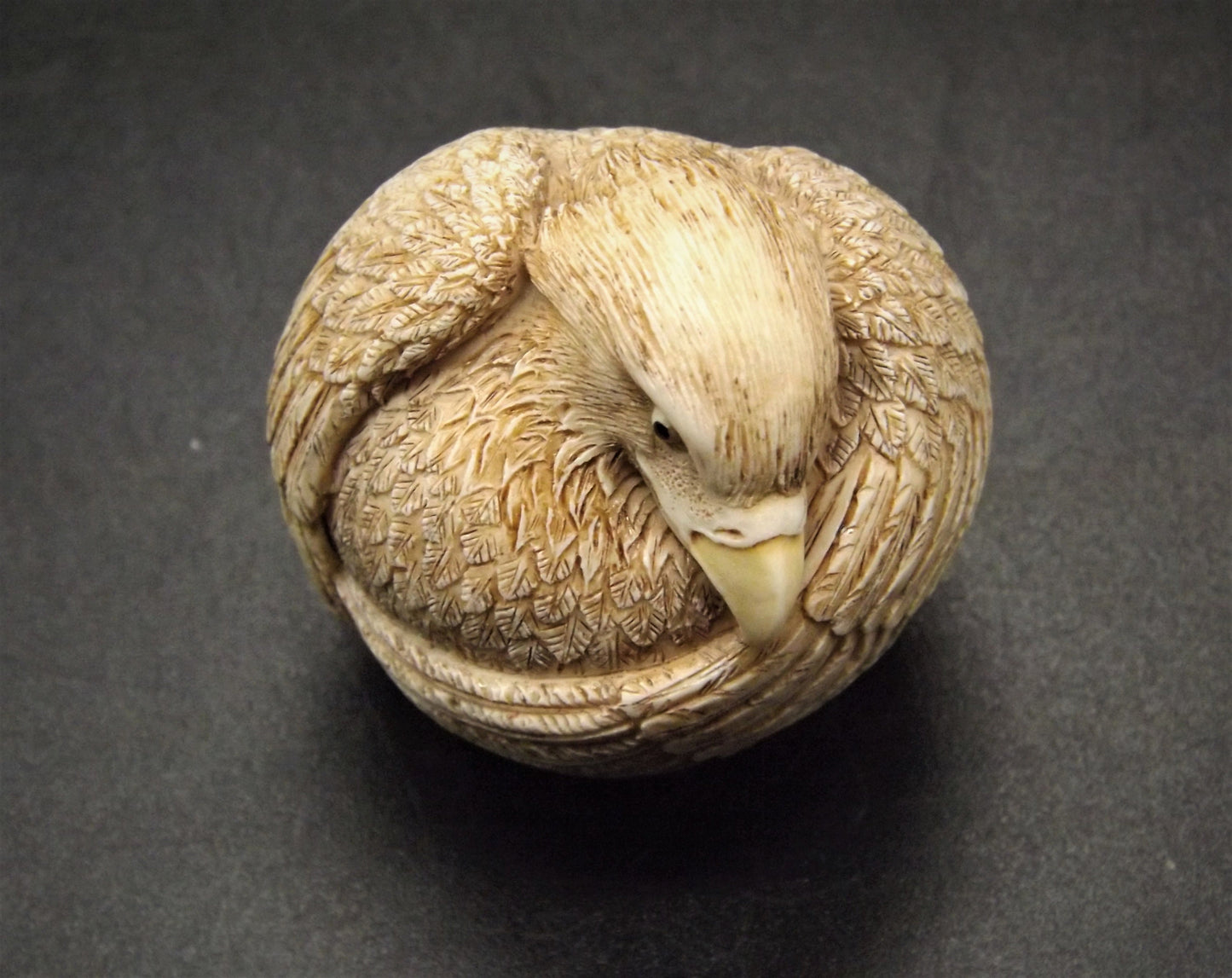 Harmony Kingdom Roly Poly "Liz" Eagle Figurine - Retired Edition