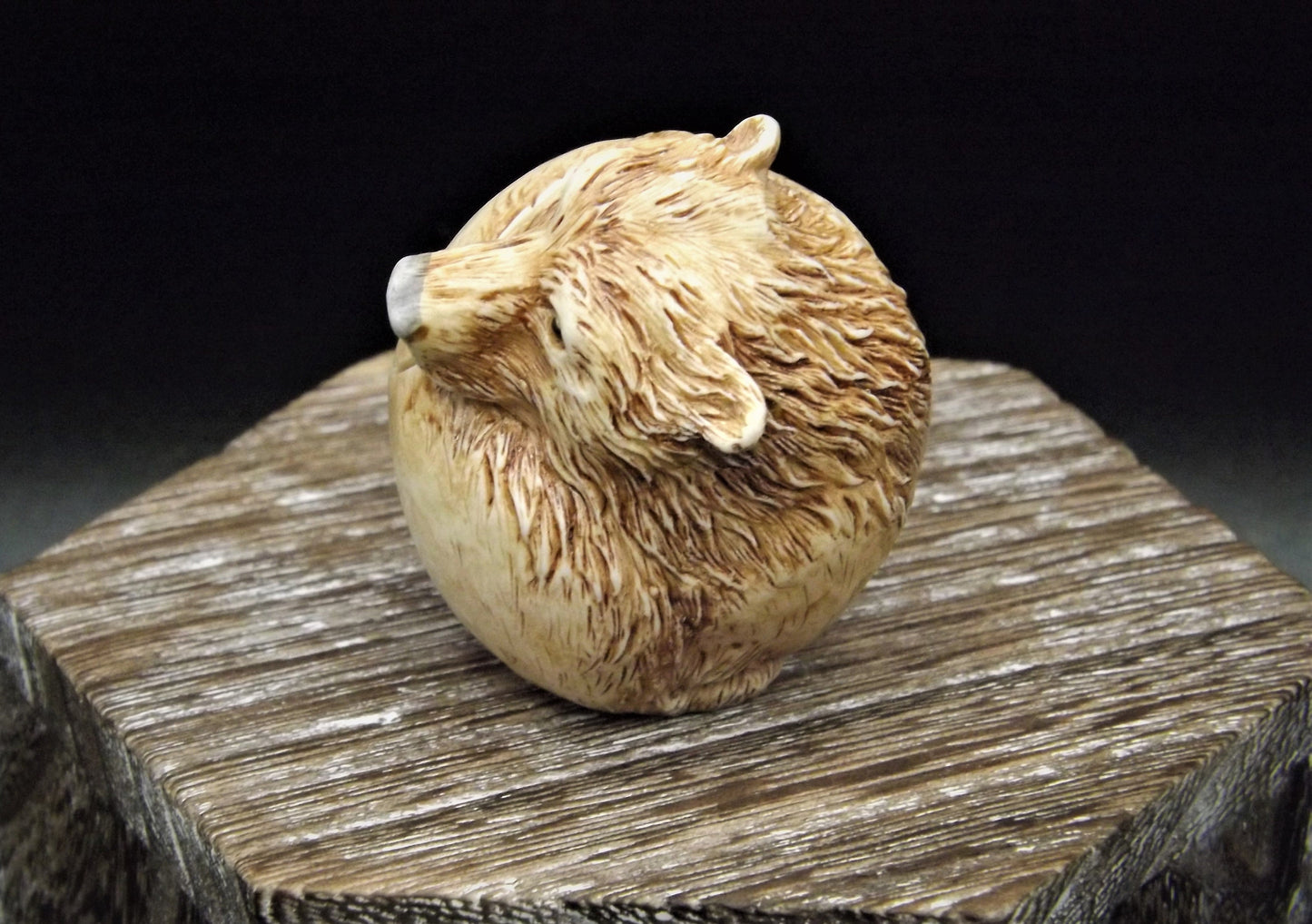 Harmony Kingdom Jest Bear Figurine: "Candy" Roly Poly, Artist Signed