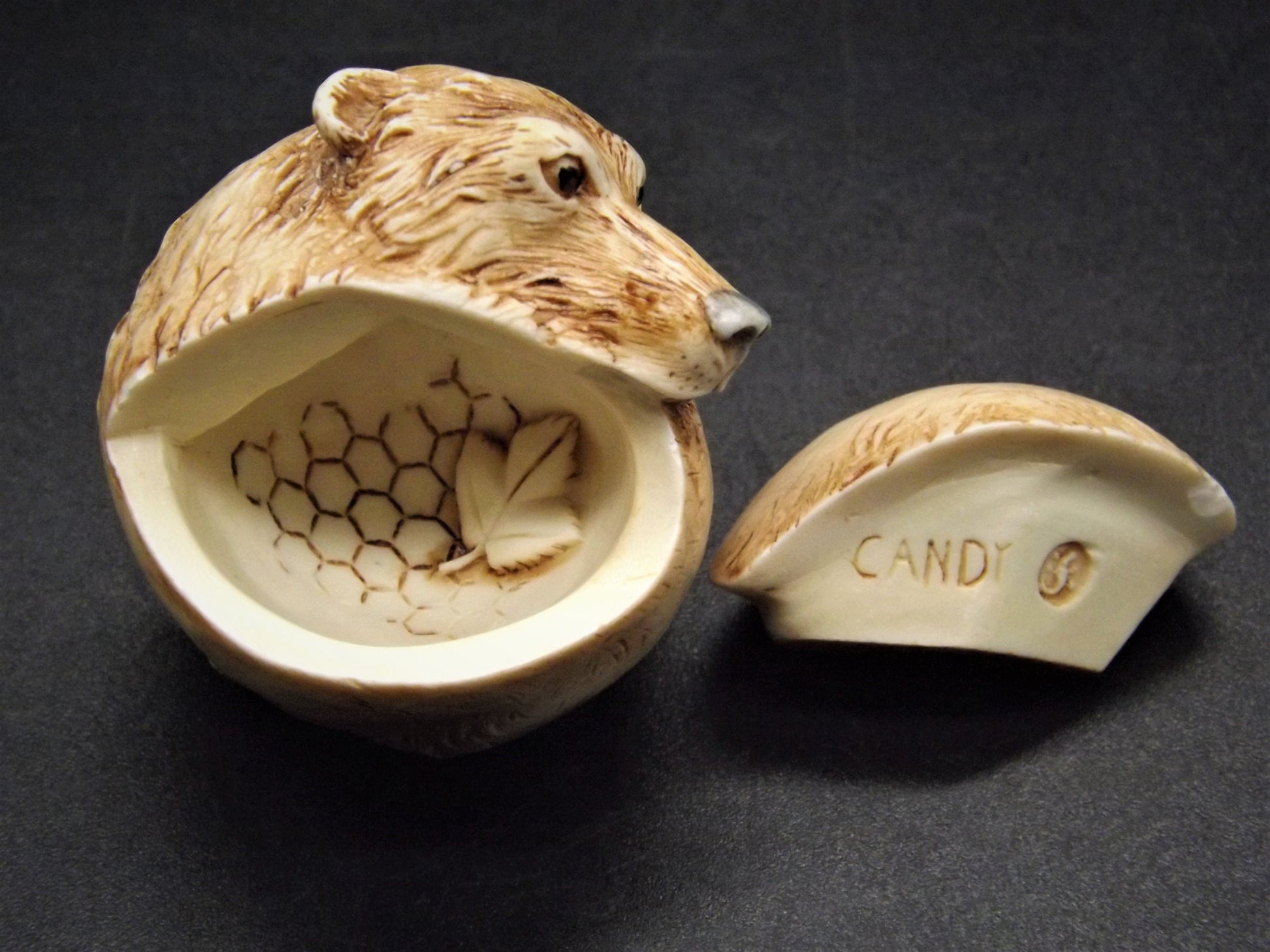 Harmony Kingdom Jest Bear Figurine: "Candy" Roly Poly, Artist Signed