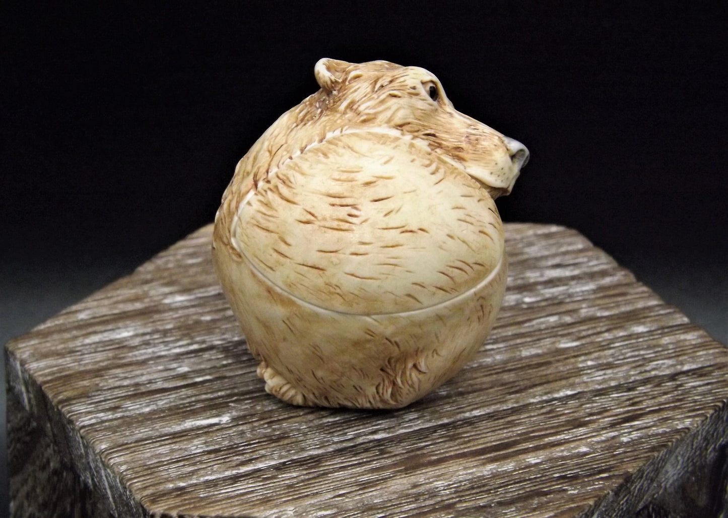 Harmony Kingdom Jest Bear Figurine: "Candy" Roly Poly, Artist Signed