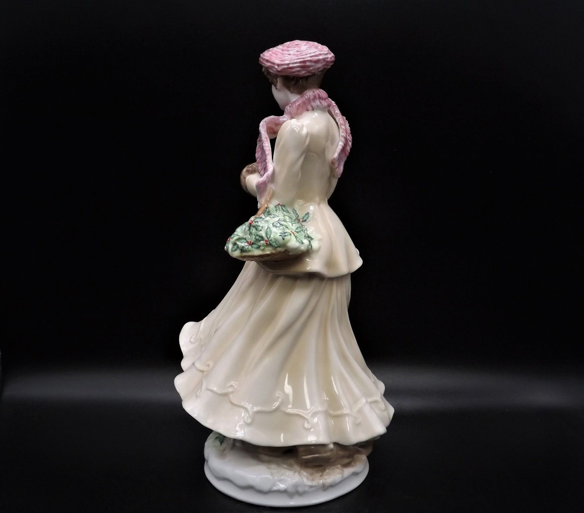Vintage Royal Worcester Figurine: Four Seasons 'Winter' Limited Edition