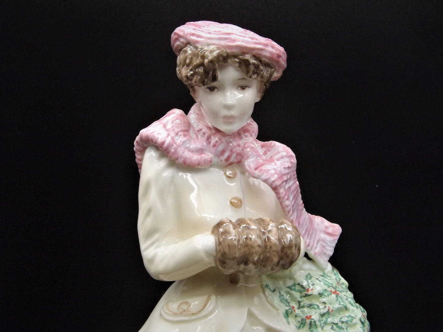 Vintage Royal Worcester Figurine: Four Seasons 'Winter' Limited Edition
