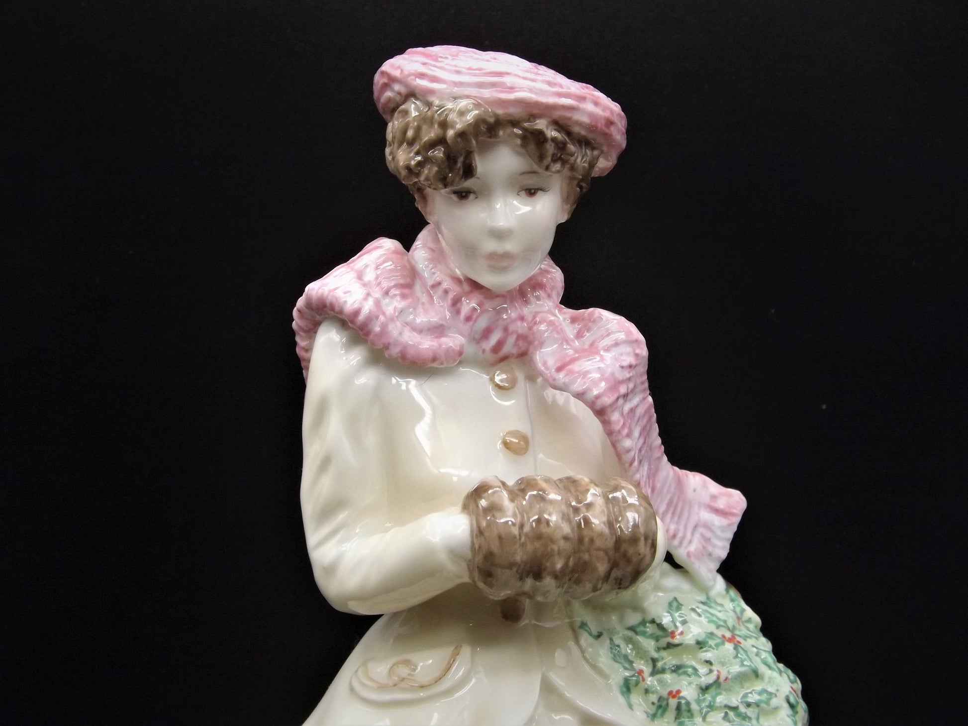 Vintage Royal Worcester Figurine: Four Seasons 'Winter' Limited Edition