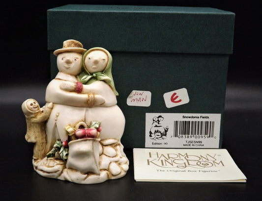 Harmony Kingdom Snowdonia Fields Snowman Figurine (TJSESA99)