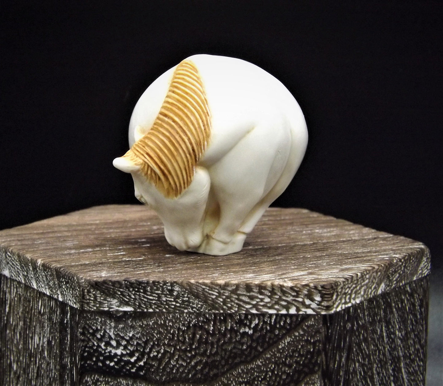 Retired Harmony Kingdom Roly Poly "Dom" Horse Figurine