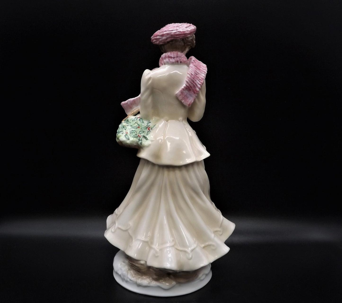 Vintage Royal Worcester Figurine: Four Seasons 'Winter' Limited Edition