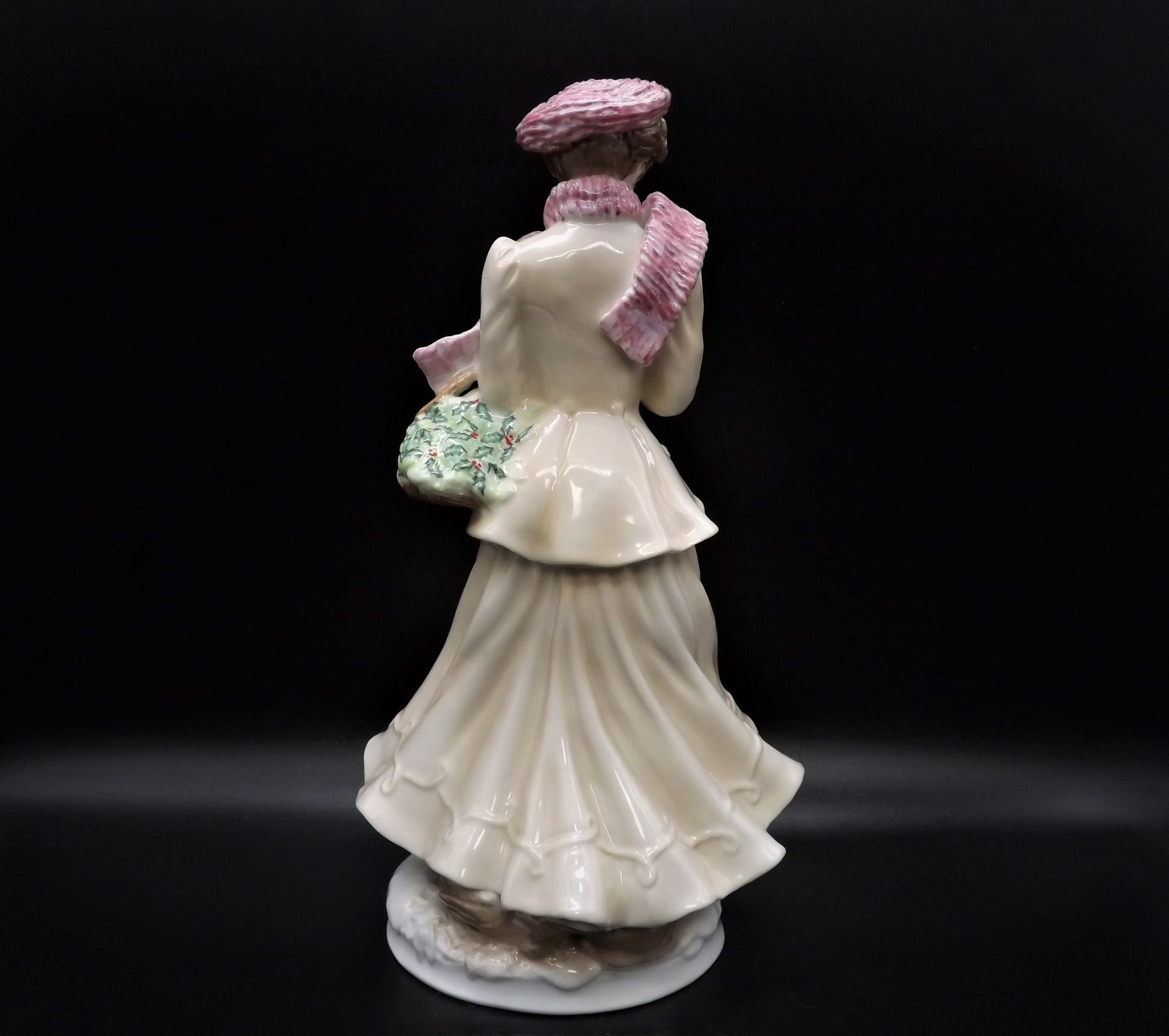 Vintage Royal Worcester Figurine: Four Seasons 'Winter' Limited Edition
