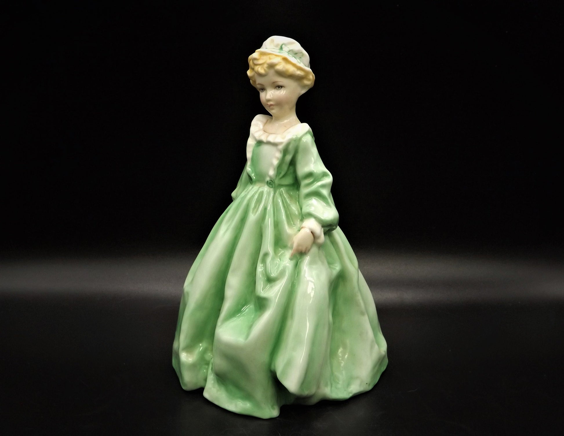 Vintage Royal Worcester "Grandmothers Dress" Figurine #3081