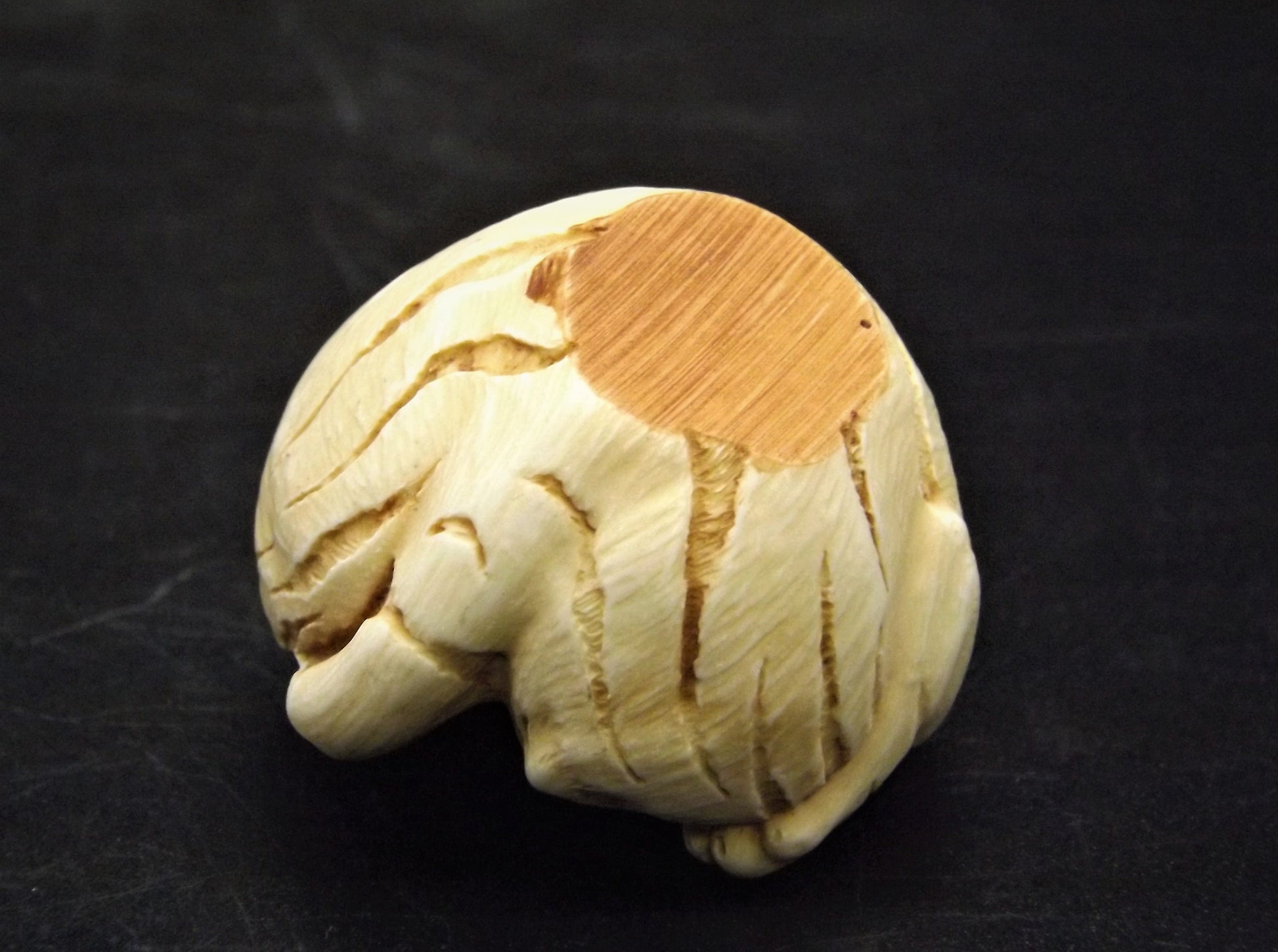 Harmony Kingdom Roly Poly 'Homer' Cat Figurine - Canadian Collectible Show Edition