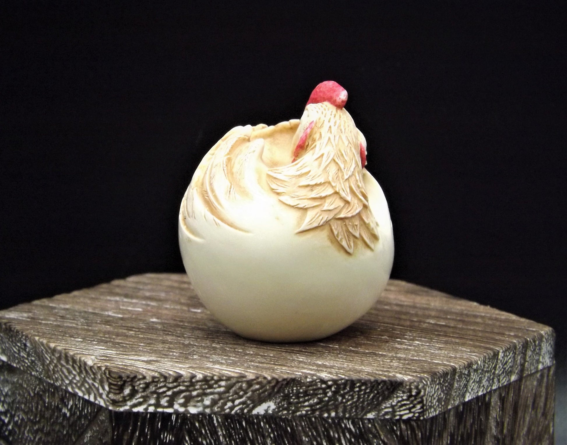 Harmony Kingdom Roly Poly "Rush" Rooster Figurine - Retired