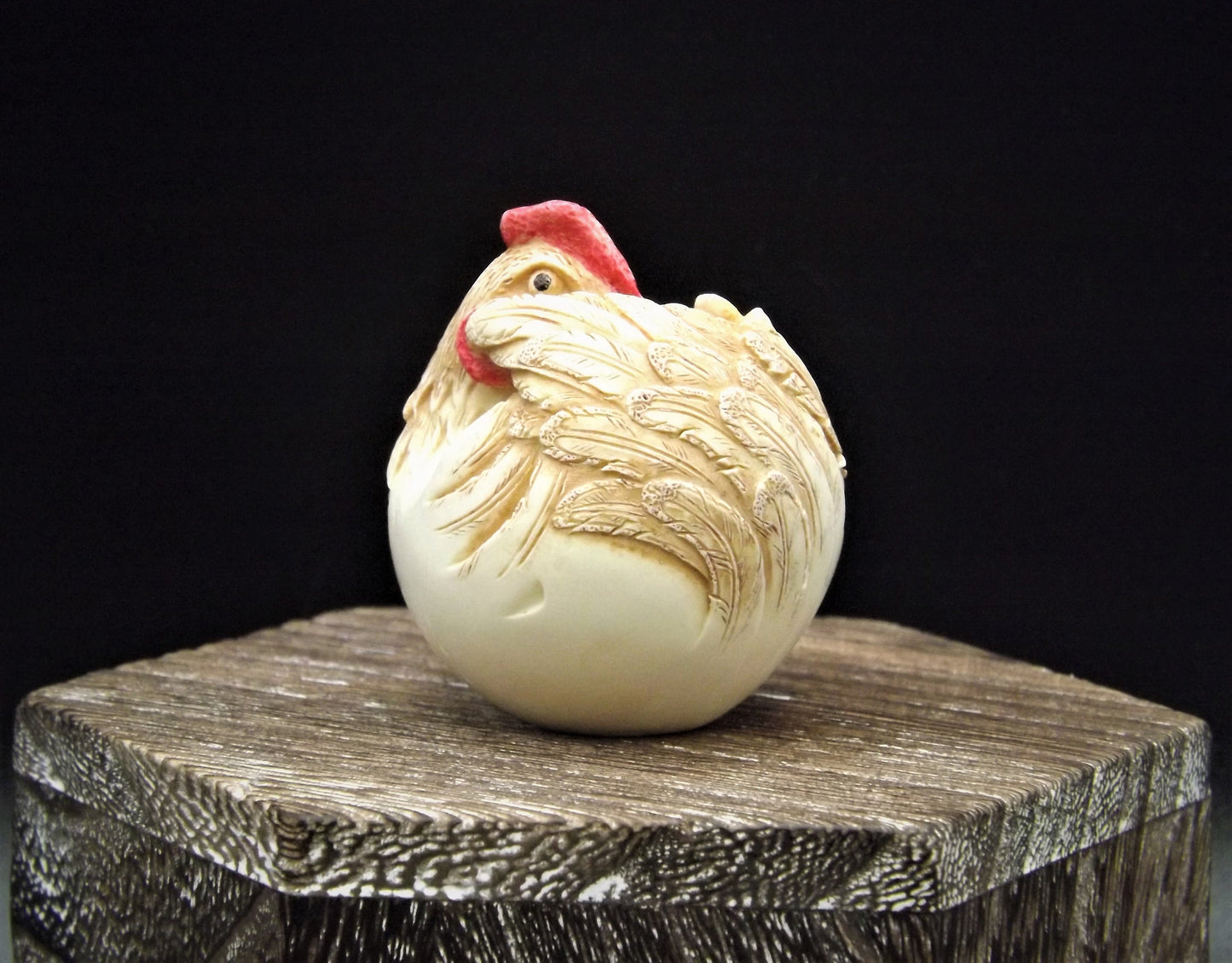 Harmony Kingdom Roly Poly "Rush" Rooster Figurine - Retired