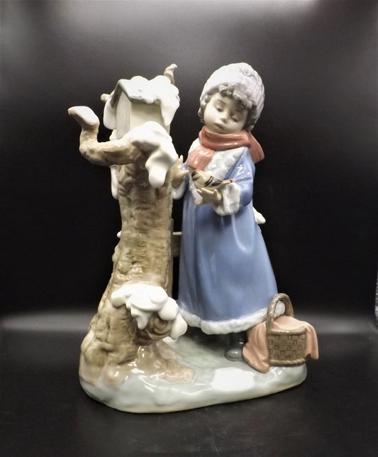 Vintage Lladro "Winter Frost" Figurine #5287 - Original Box