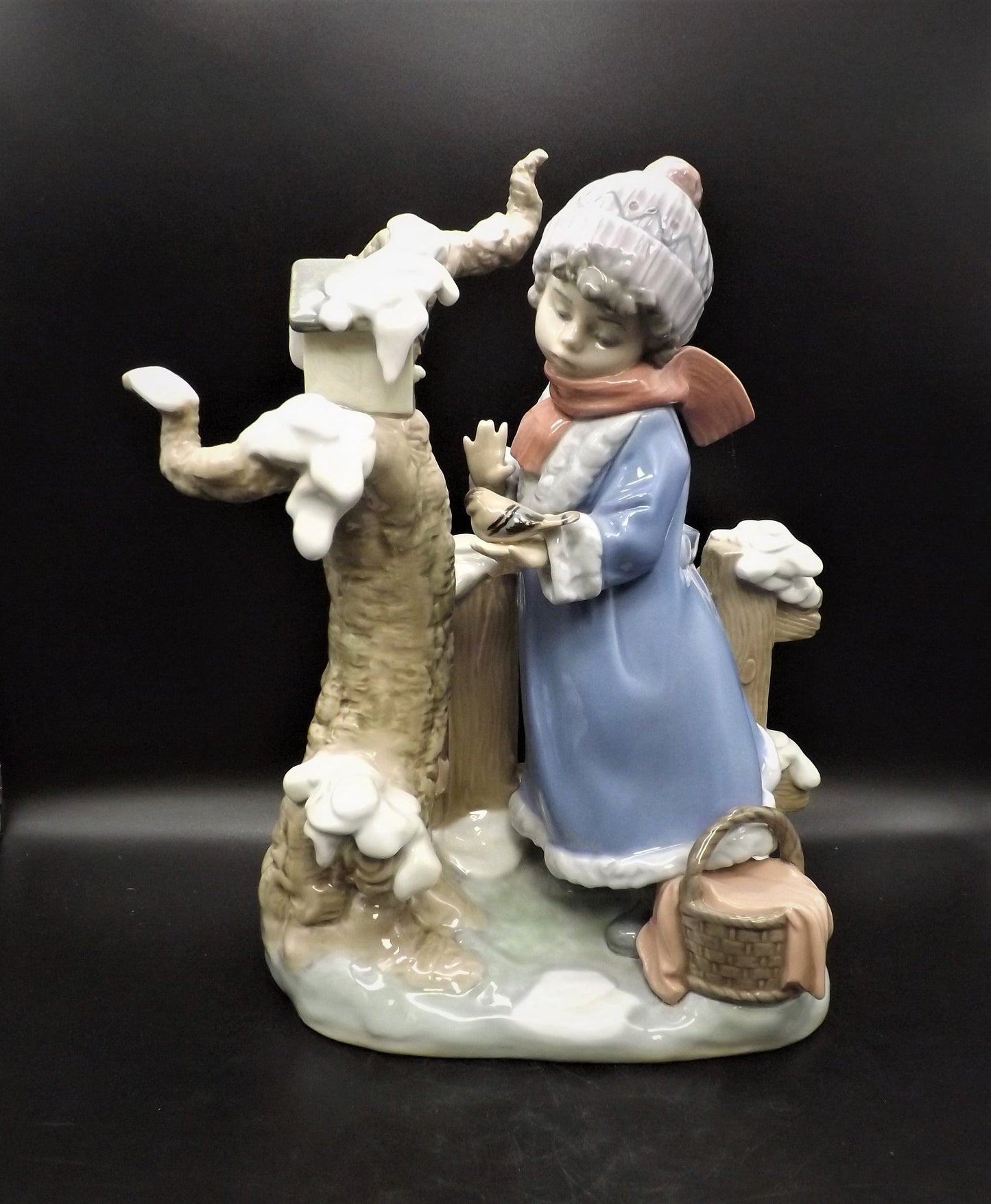 Vintage Lladro "Winter Frost" Figurine #5287 - Original Box