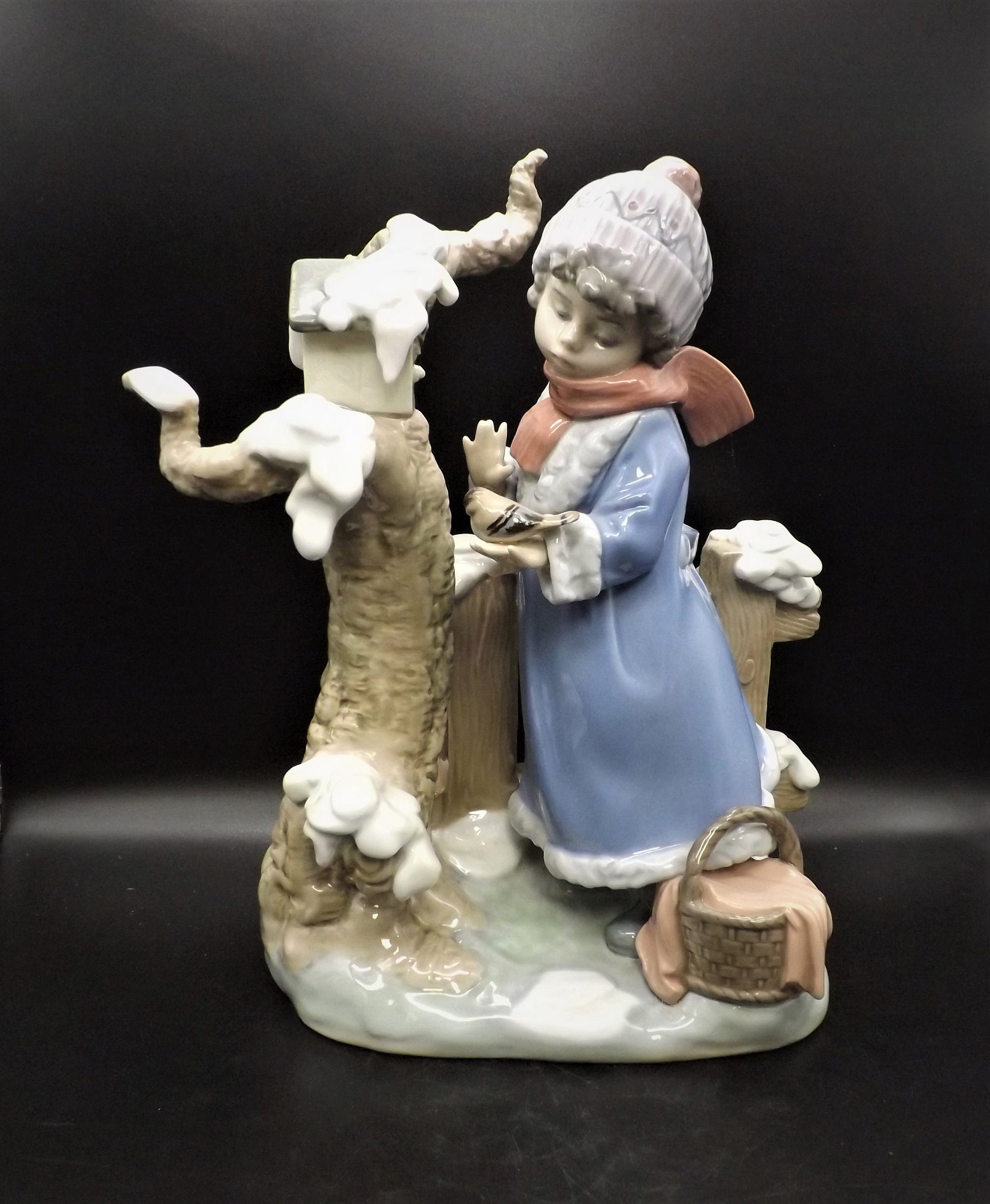 Vintage Lladro "Winter Frost" Figurine #5287 - Original Box