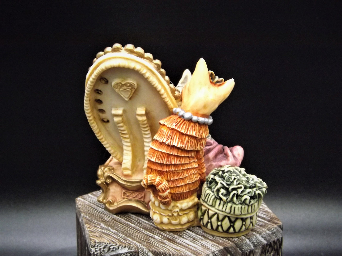 Harmony Kingdom Clair De Lune "Marmalade and Mao Mao's Mirror" Treasure jest