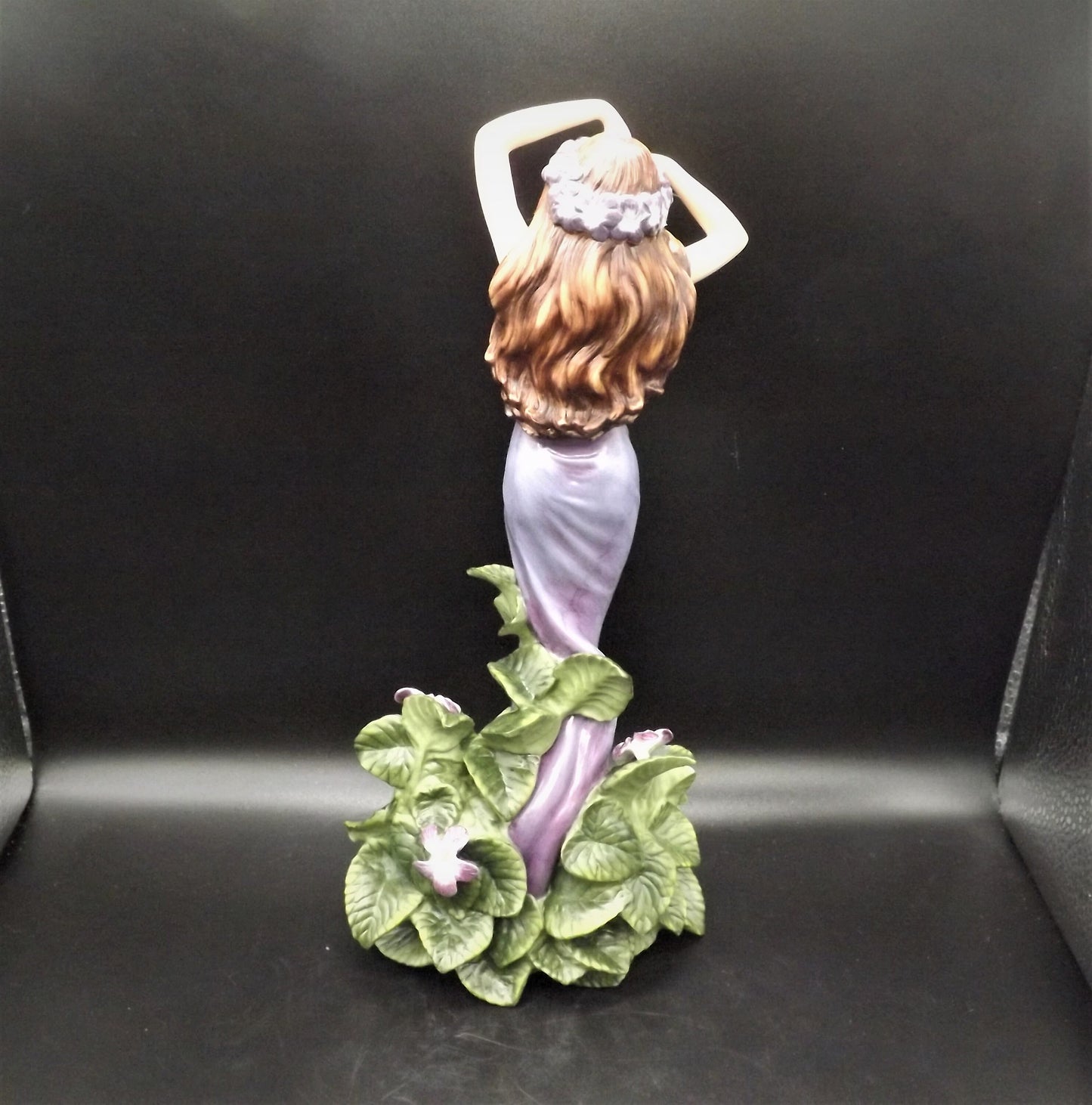 Vintage 1989 Franklin Mint Lady Violet Figurine