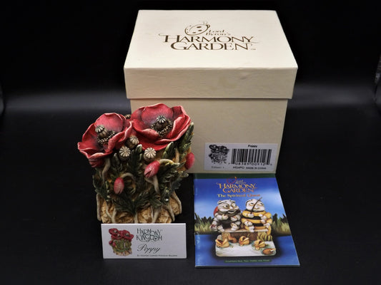 Retired Harmony Kingdom Poppy Figurine: Lord Byron's Harmony Garden, 1999