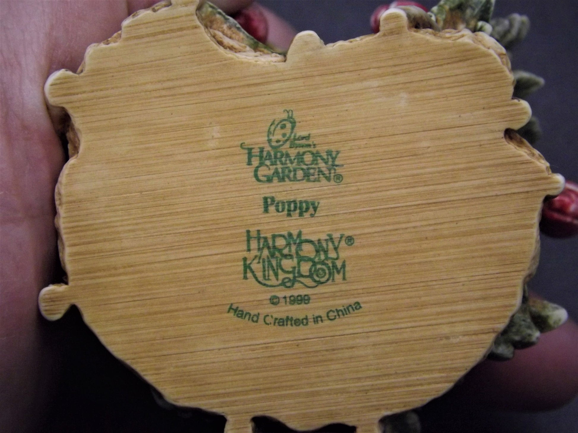 Retired Harmony Kingdom Poppy Figurine: Lord Byron's Harmony Garden, 1999