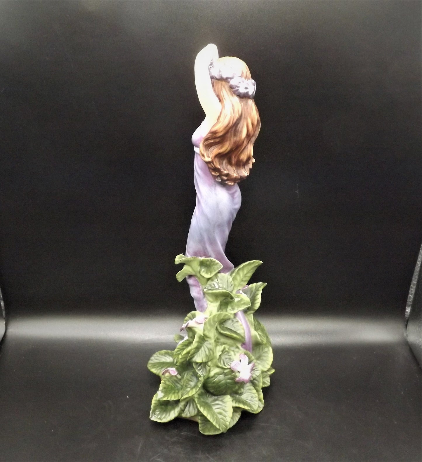 Vintage 1989 Franklin Mint Lady Violet Figurine
