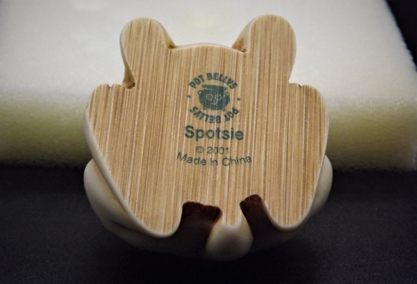 Harmony Kingdom Pot Bellys "Spotsie" Cow Figurine with original box and COA. Excellent condition!