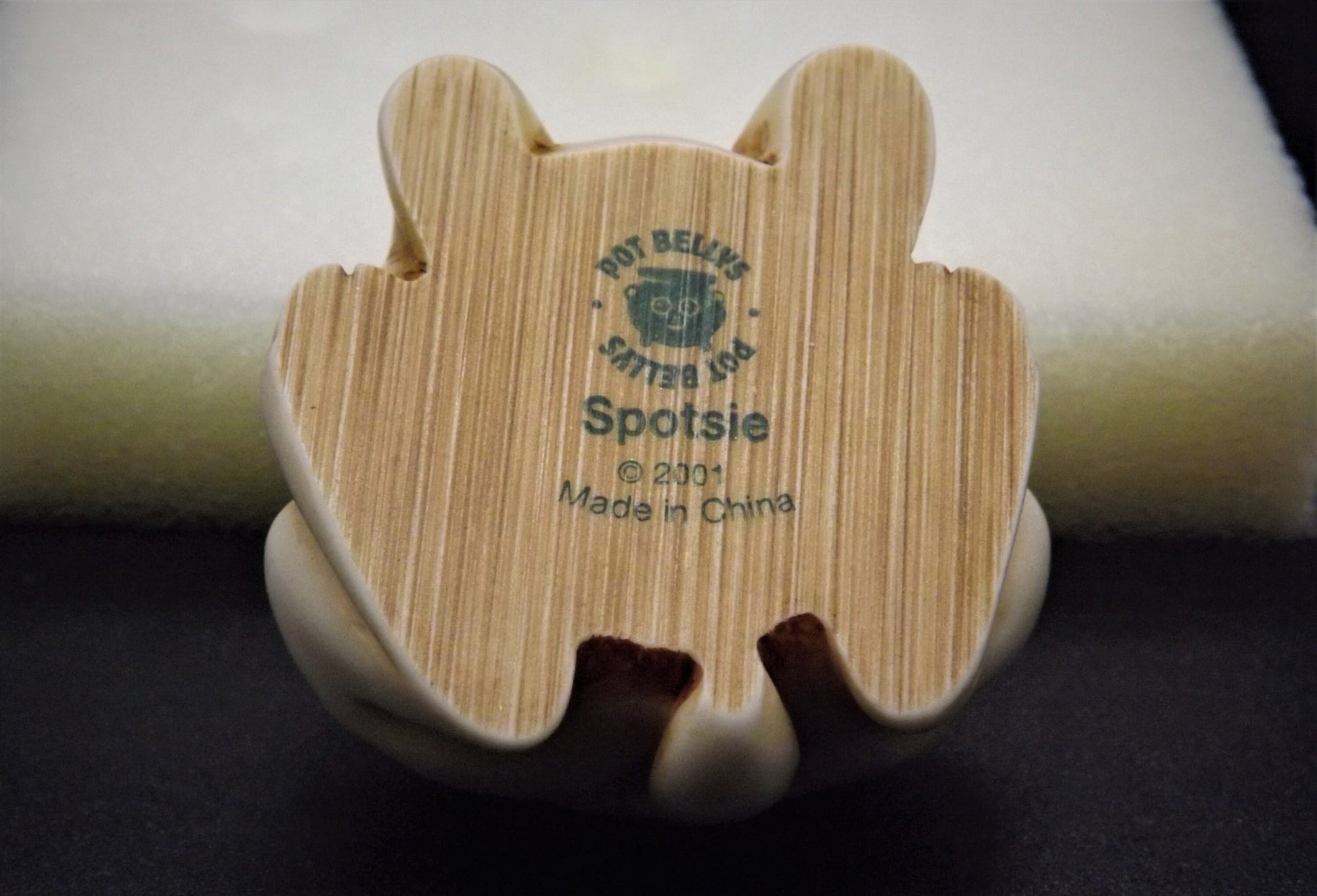 Harmony Kingdom Pot Bellys "Spotsie" Cow Figurine with original box and COA. Excellent condition!