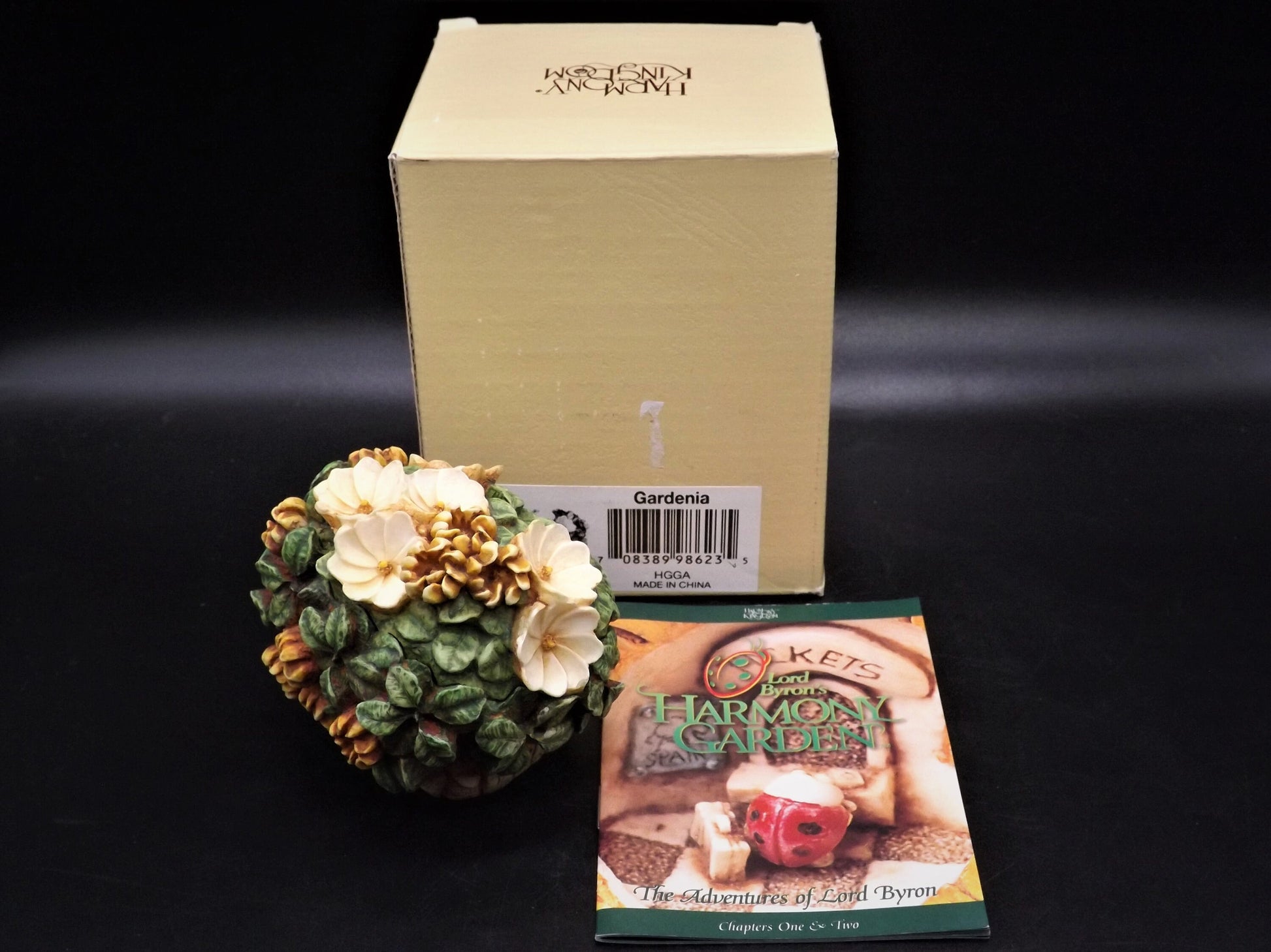 Retired Harmony Kingdom Gardenia Jest Figurine - 1998 HGGA - with Box