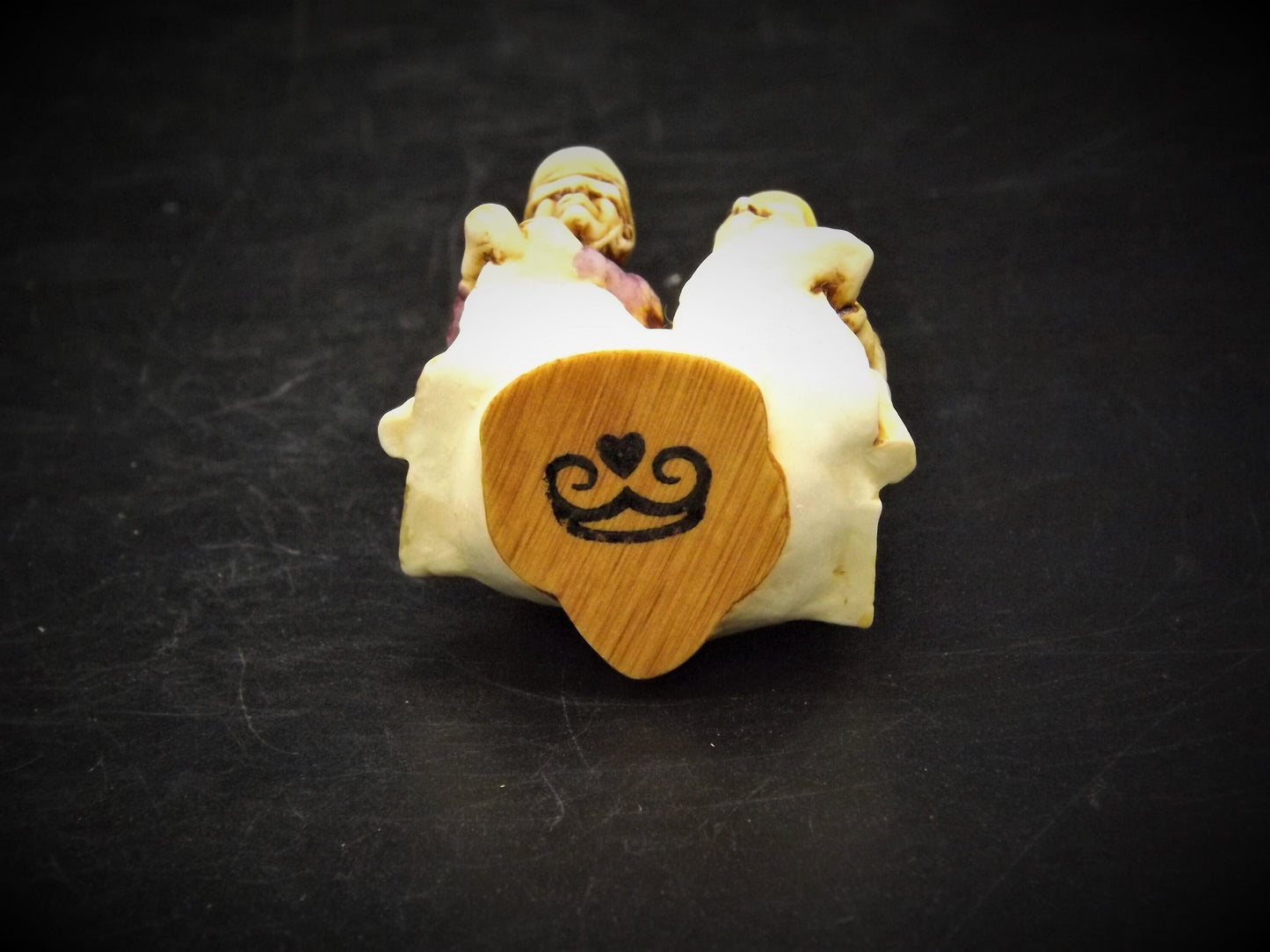 Retired 1996 Harmony Kingdom "Photo Finish" Horse Racing piece Excellent condition no box.