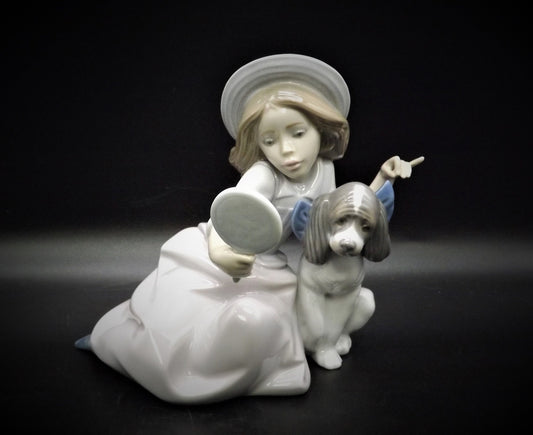 Vintage Lladro "Who's the Fairest" Figurine #5468
