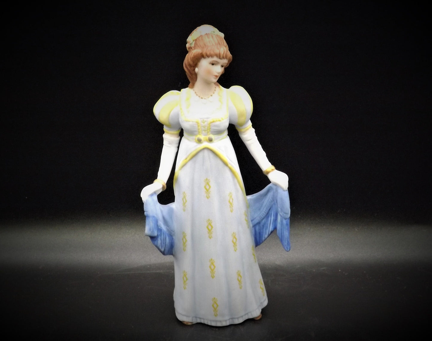 Vintage Lenox "Nicole" Empire period great fashions of history Porcelain figurine. Excellent condition no box.
