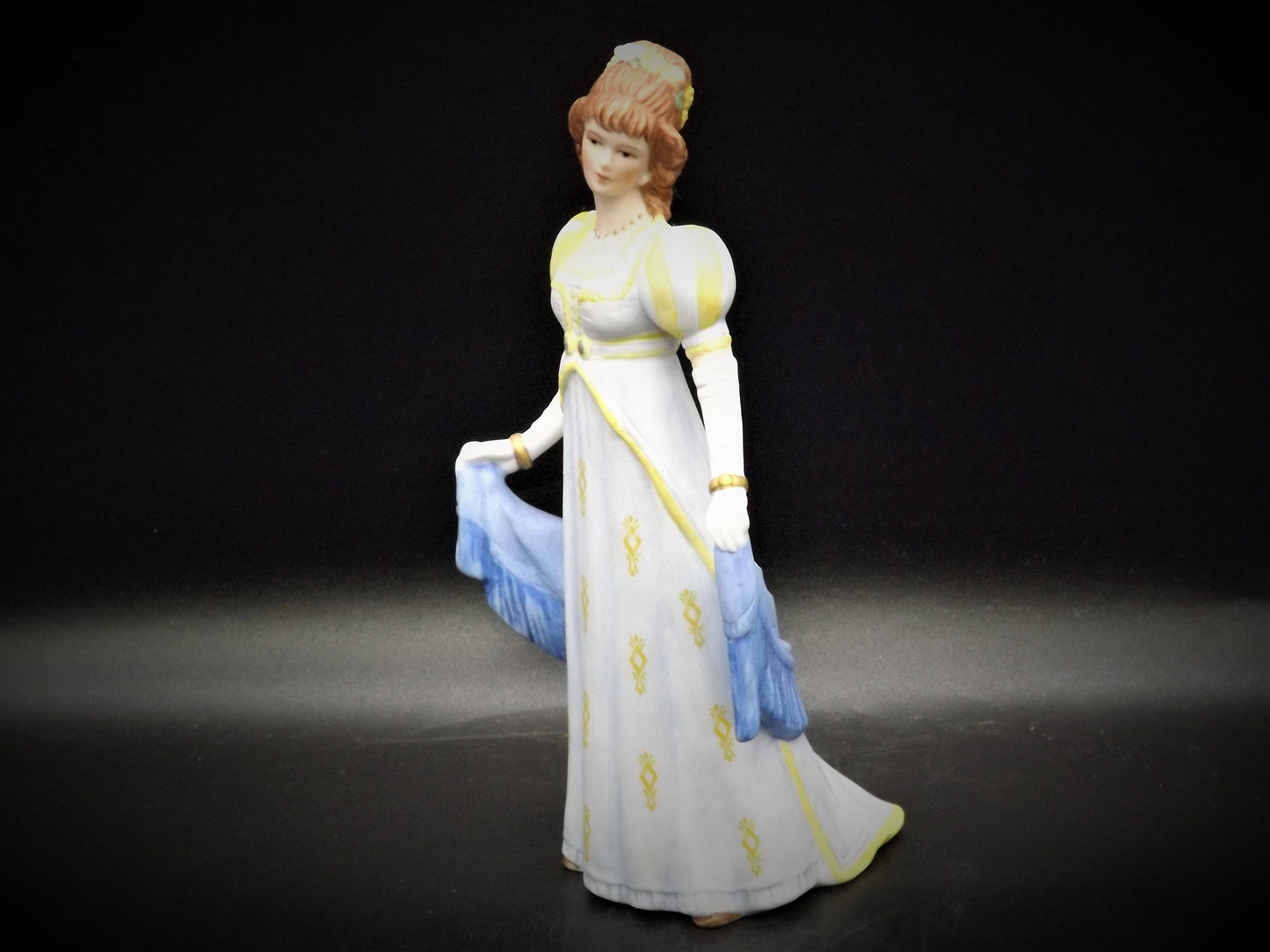 Vintage Lenox "Nicole" Empire period great fashions of history Porcelain figurine. Excellent condition no box.