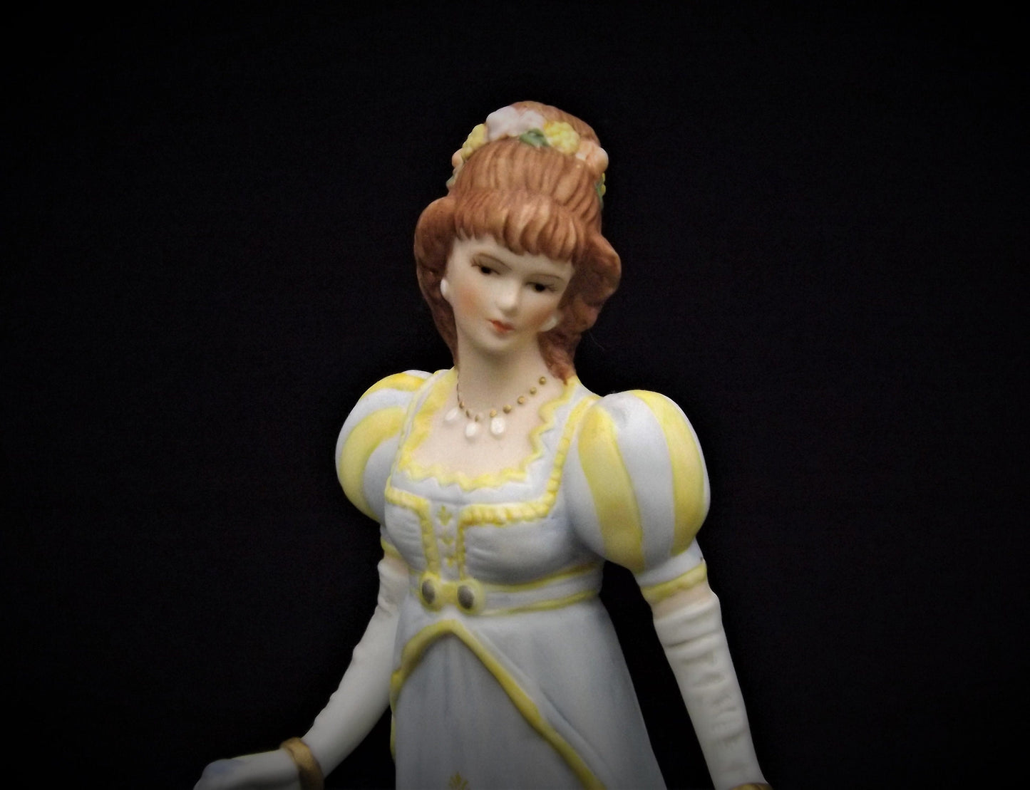 Vintage Lenox "Nicole" Empire period great fashions of history Porcelain figurine. Excellent condition no box.