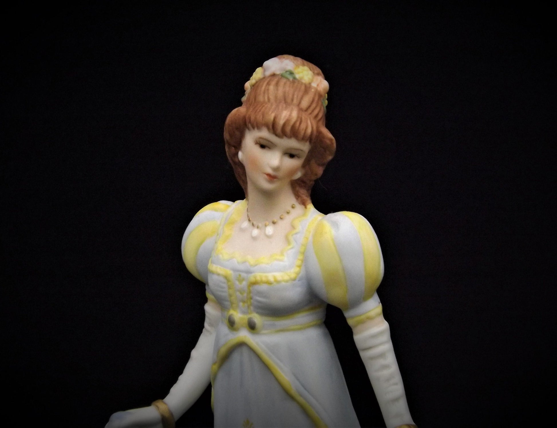 Vintage Lenox "Nicole" Empire period great fashions of history Porcelain figurine. Excellent condition no box.