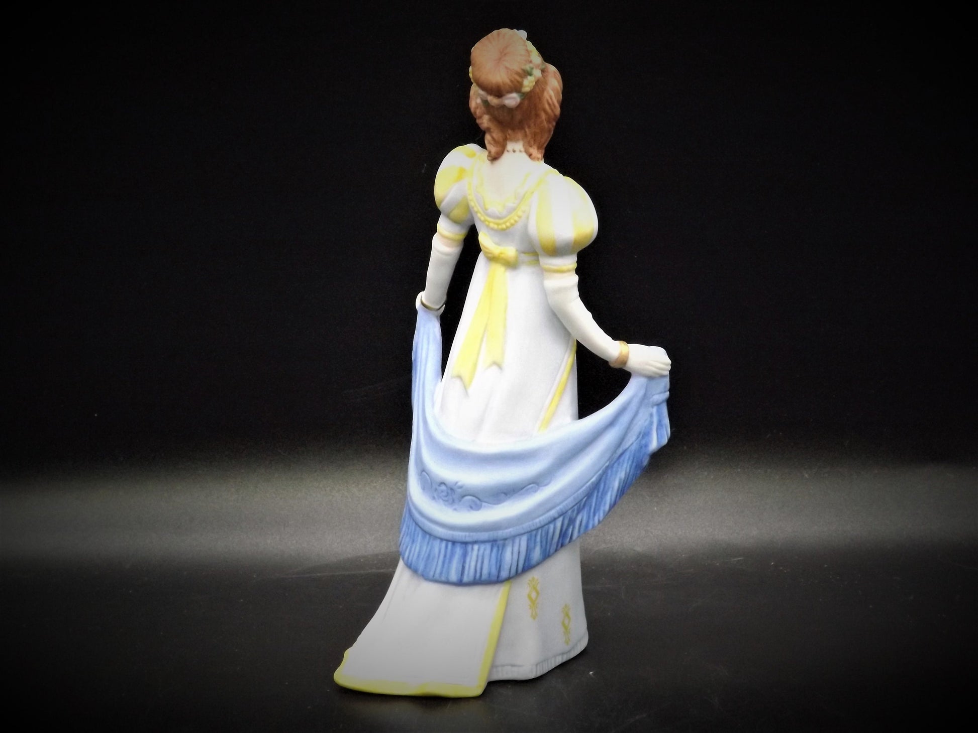 Vintage Lenox "Nicole" Empire period great fashions of history Porcelain figurine. Excellent condition no box.