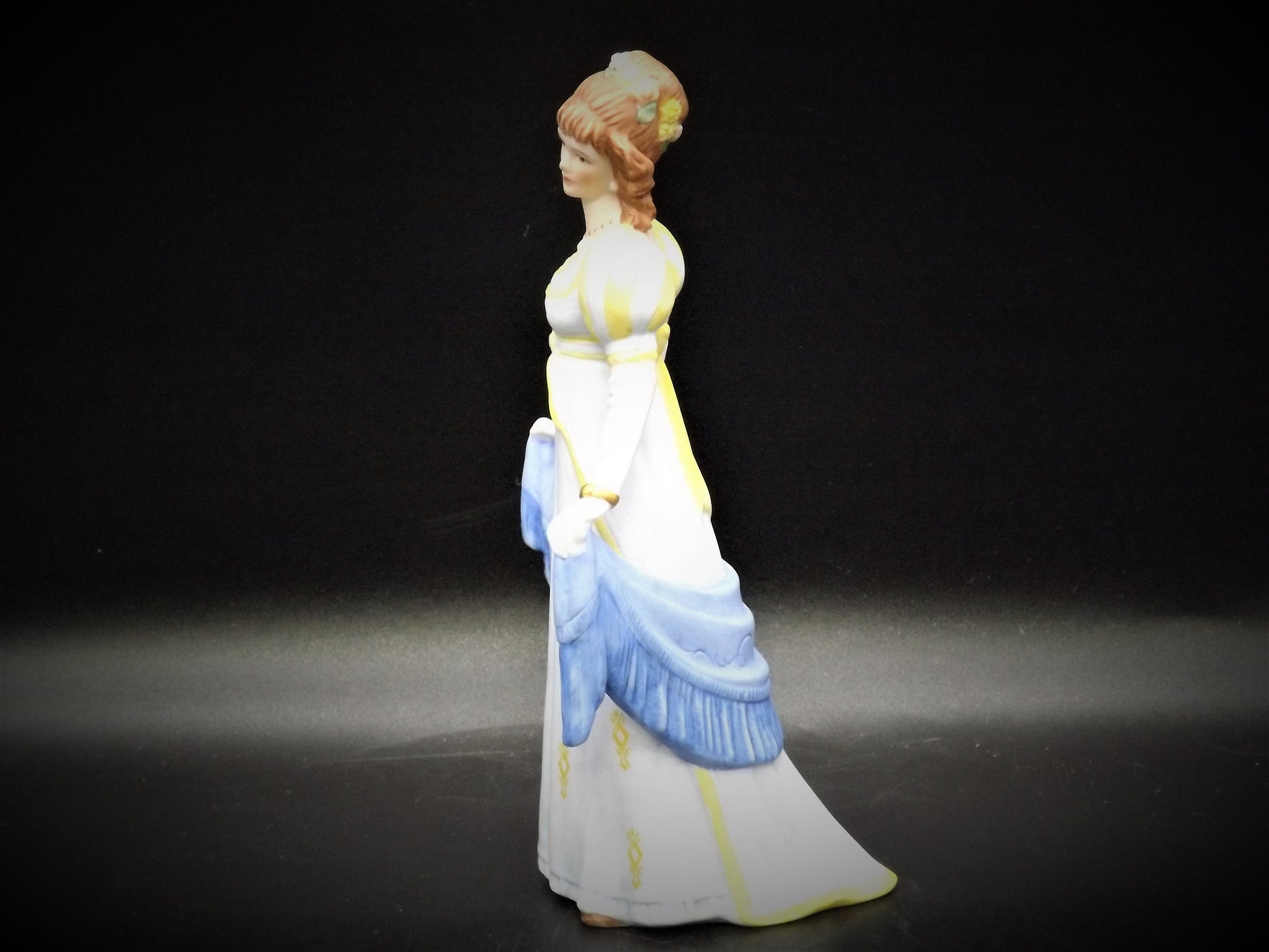 Vintage Lenox "Nicole" Empire period great fashions of history Porcelain figurine. Excellent condition no box.