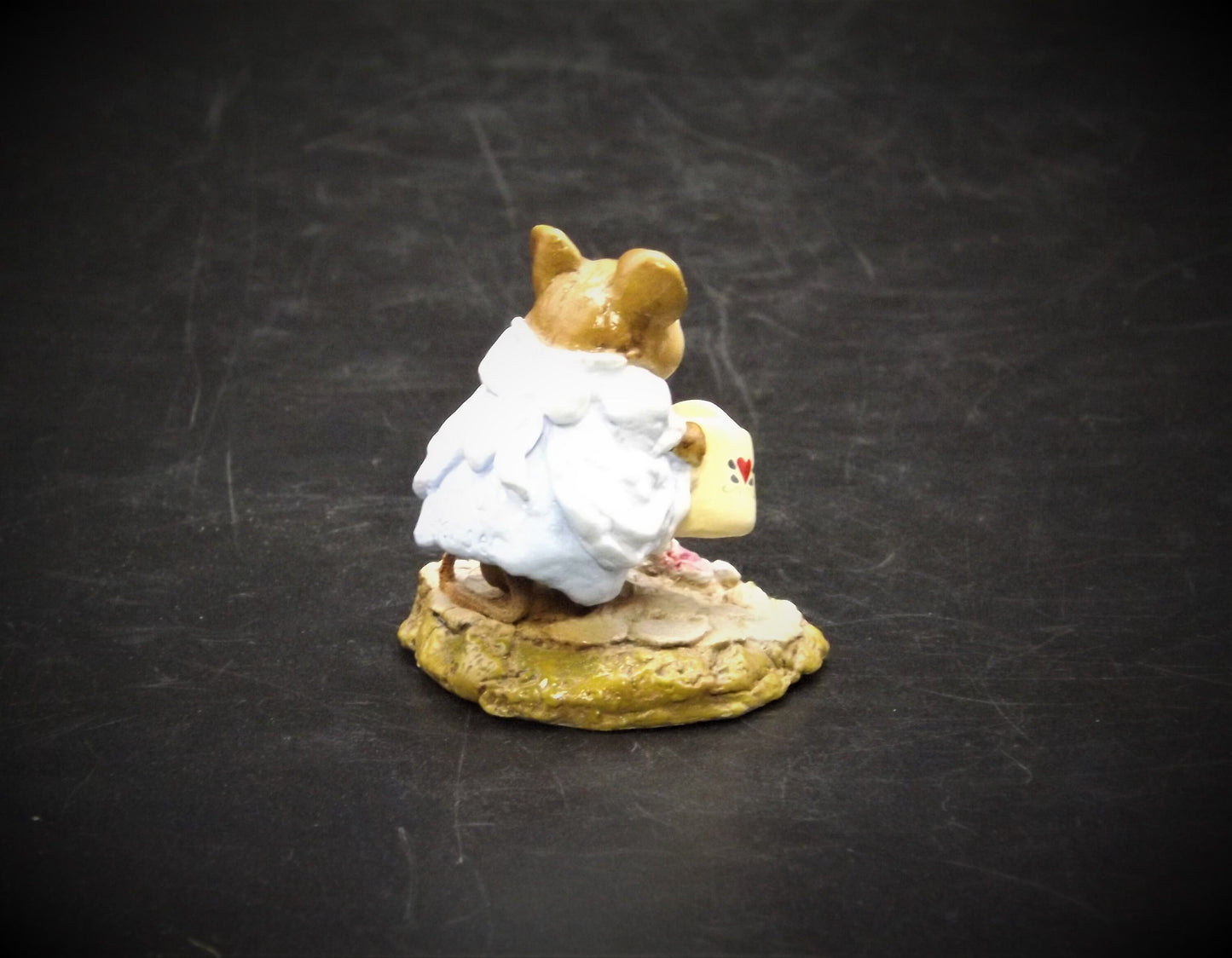 Vintage M-111 Wee Forest Folk "Spring Gardener" Hand Painted Mouse.
