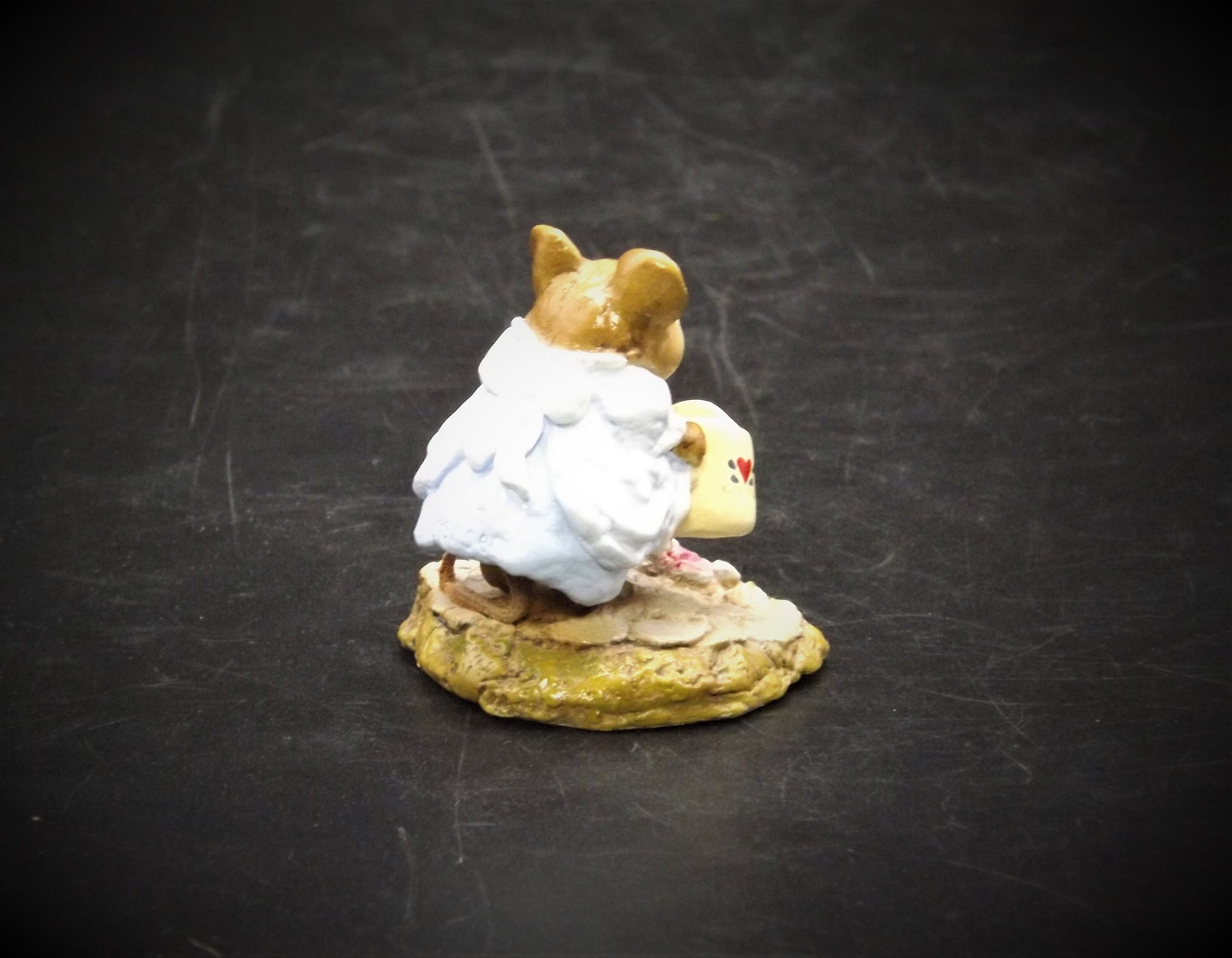 Vintage M-111 Wee Forest Folk "Spring Gardener" Hand Painted Mouse.